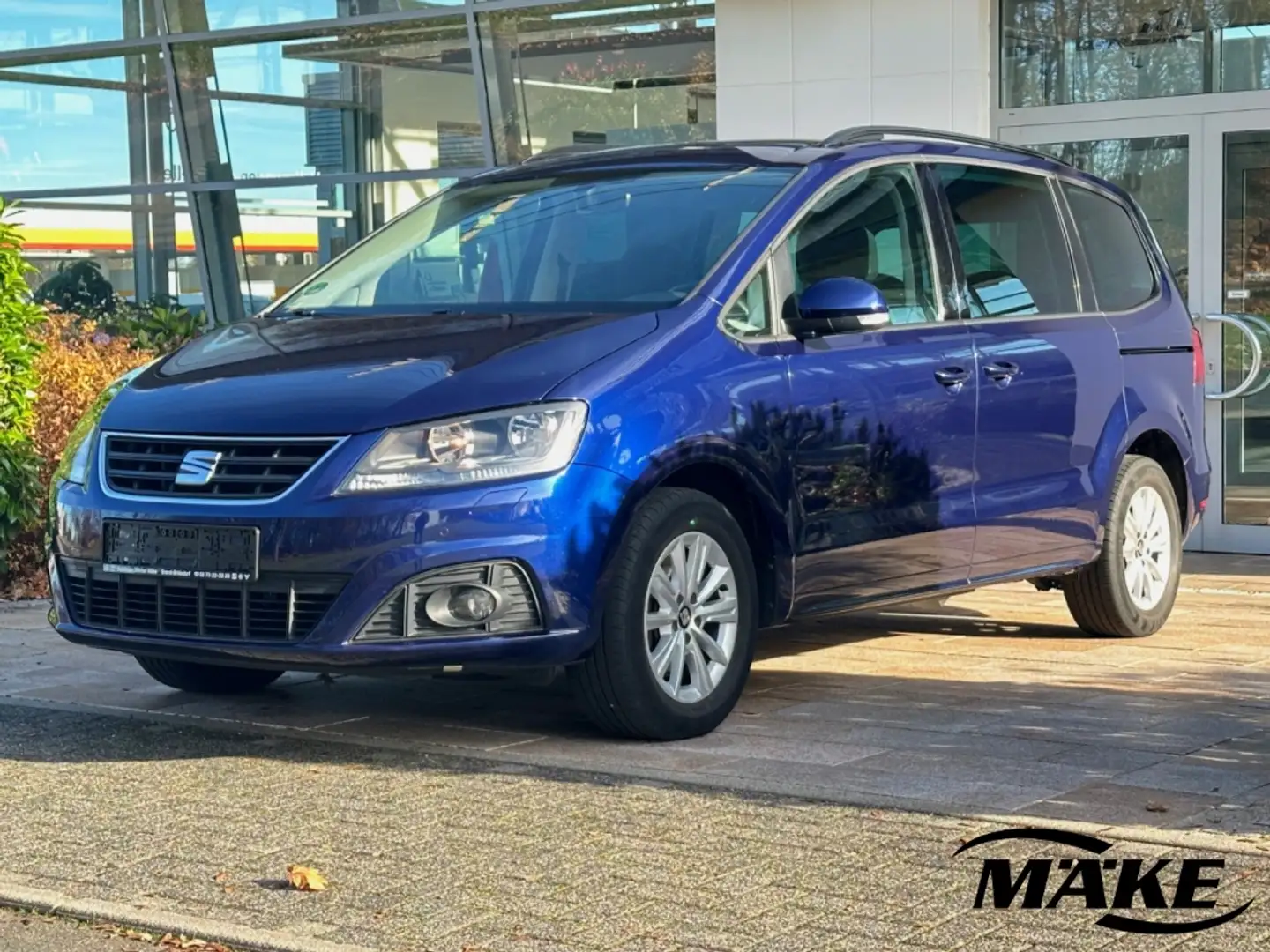 SEAT Alhambra Style 2.0TDI DSG 7-Si. AHZV GRA NAVI RFK MFL Blau - 2
