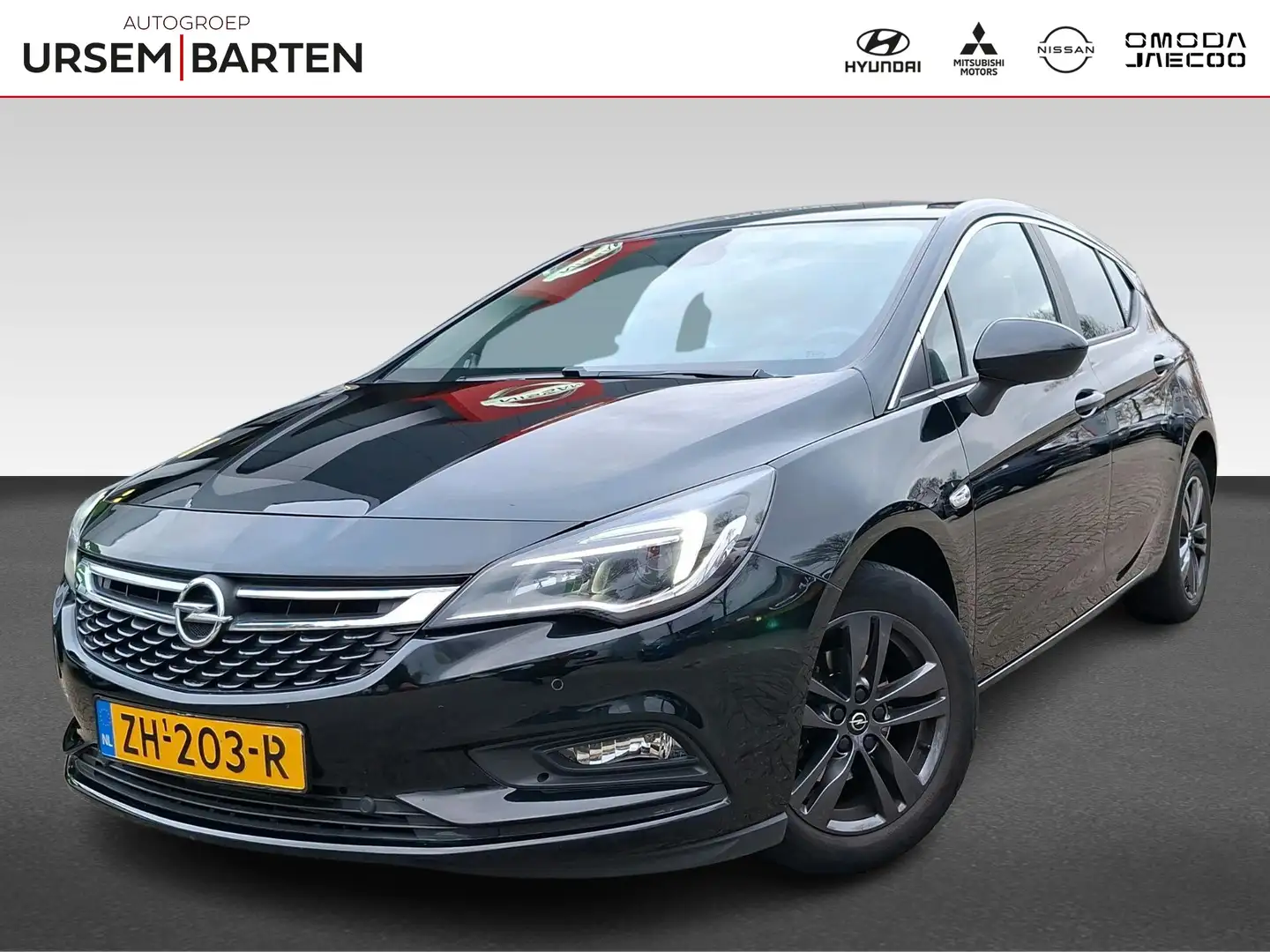 Opel Astra 1.4 Turbo 120 Jaar Edition Navigatie | lederen stu Schwarz - 1