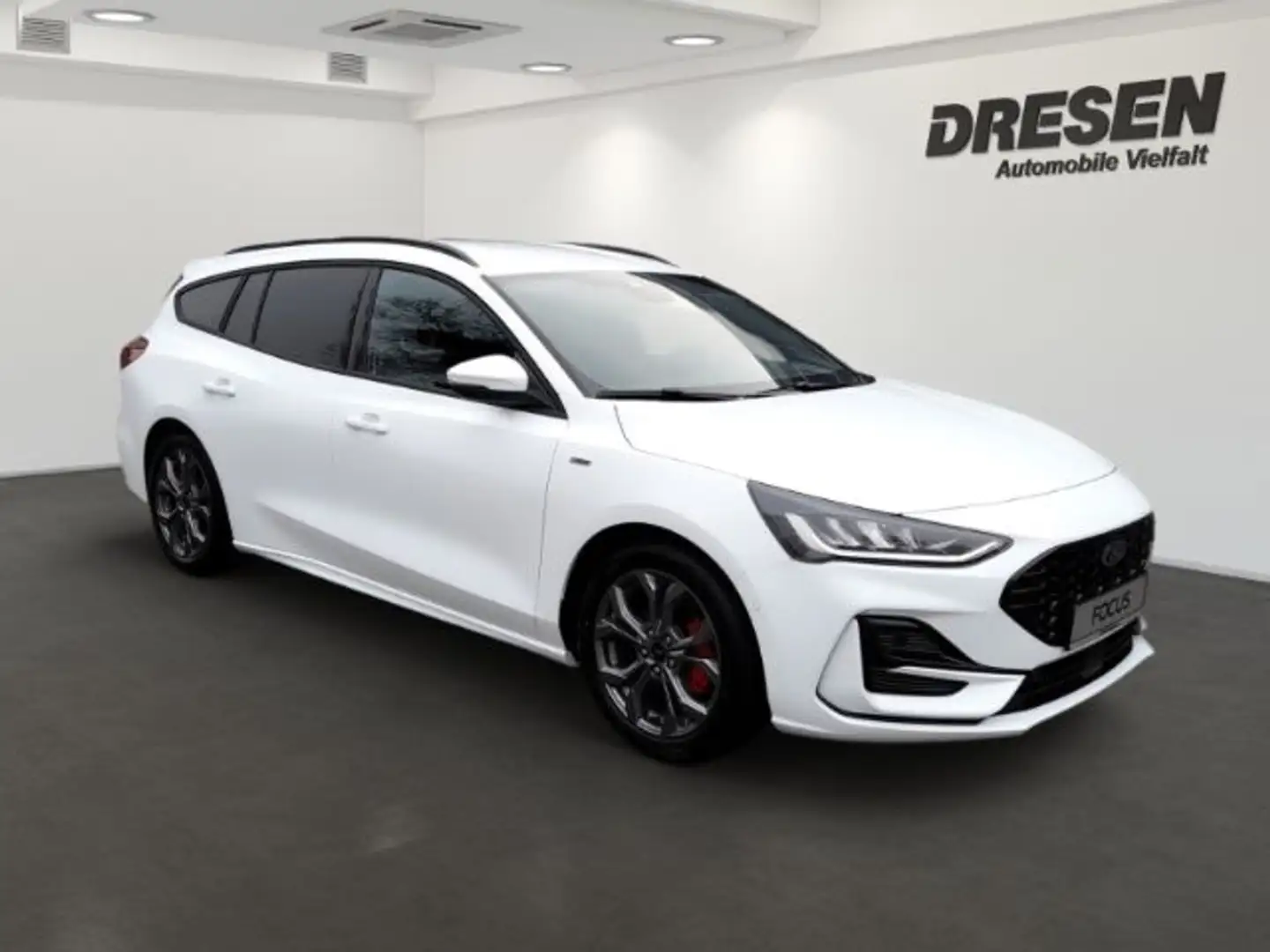 Ford Focus ST-Line Turnier 1.0l EcoBoost Navi LED ACC Apple C Weiß - 2