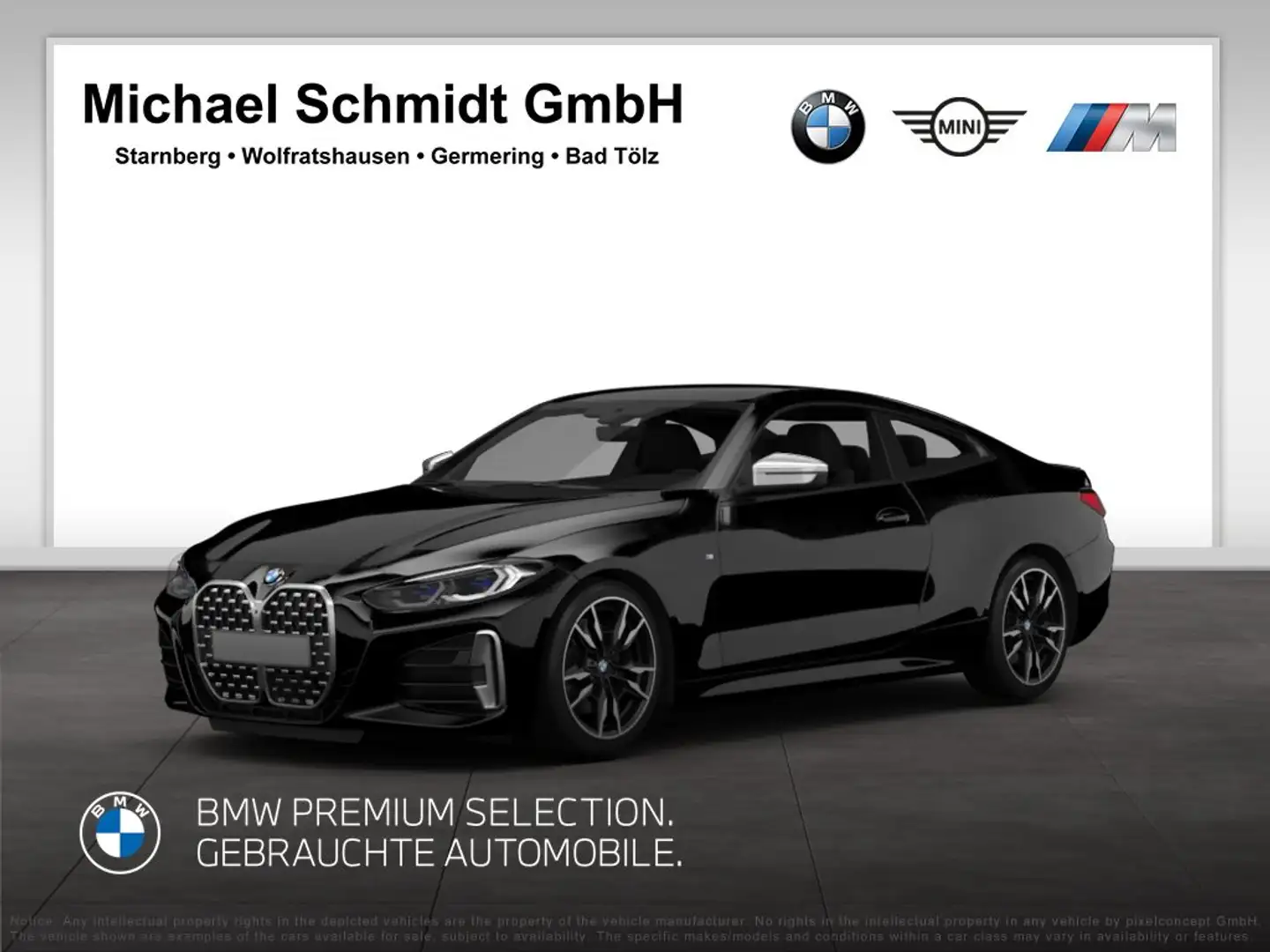 BMW 440 M440i xDrive Coupe*LC Prof.*HUD*HiFi*DAB*GSD*RFK*A Schwarz - 1