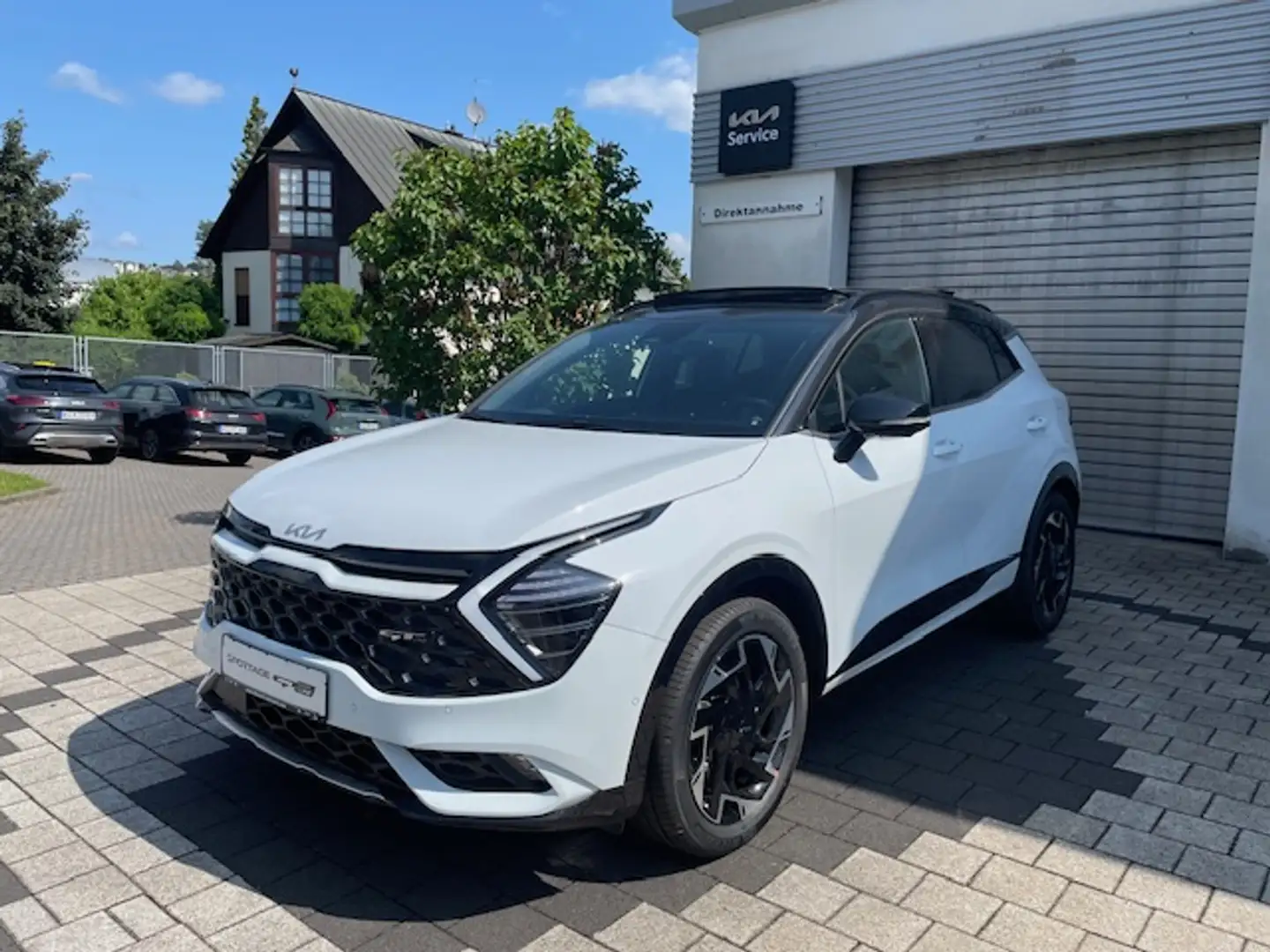 Kia Sportage 1.6 T-GDI Plug-in Hybr. Auto GT-line, Glasdach AWD Weiß - 1