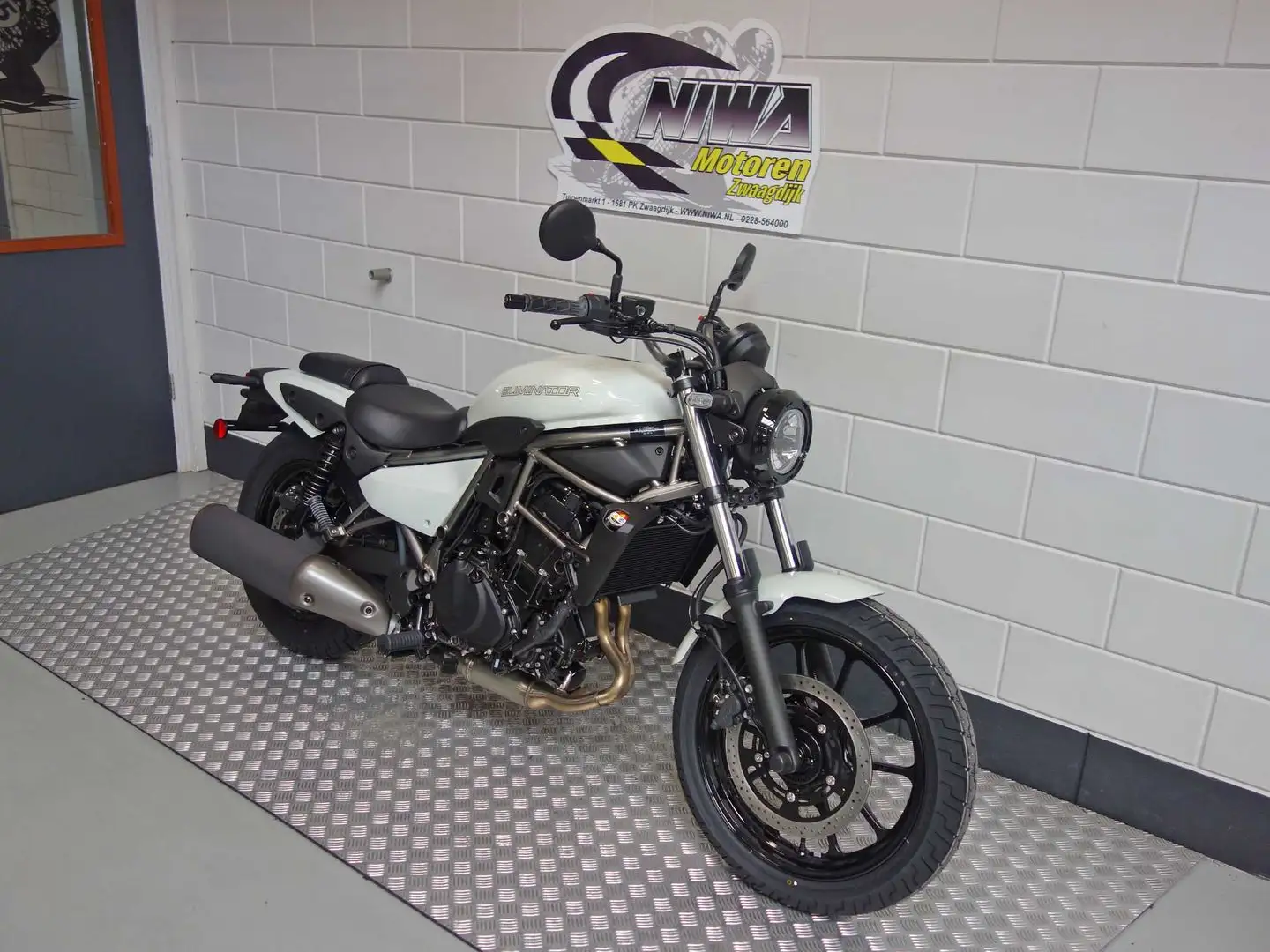 Kawasaki Eliminator 500 Weiß - 2