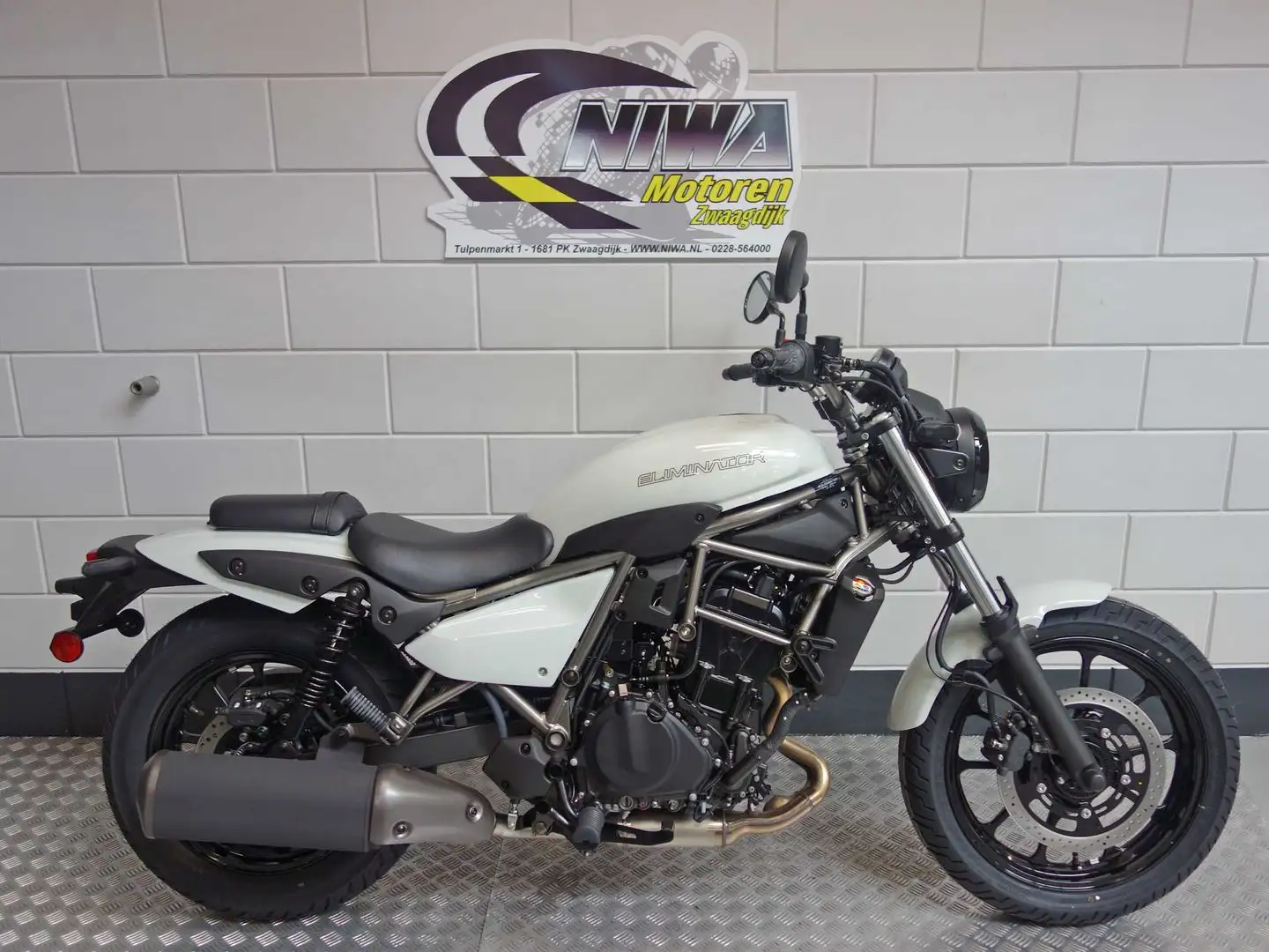 Kawasaki Eliminator 500 Weiß - 1