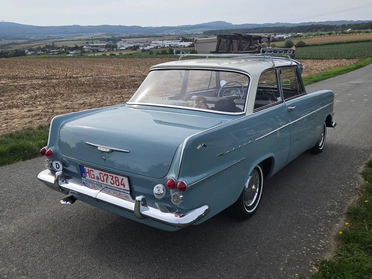 Opel Rekord Olympia Rekord P2 1500 Lim.H-ZULASSUNG TOP ZUSTAND, foto 2
