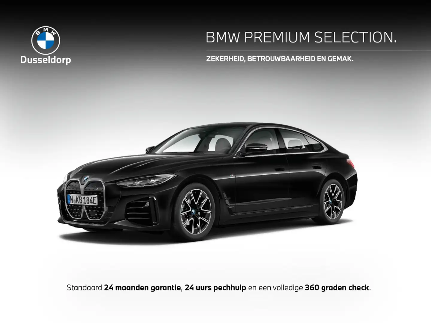 BMW i4 eDrive35 M Sport High Executive 70 kWh Noir - 1