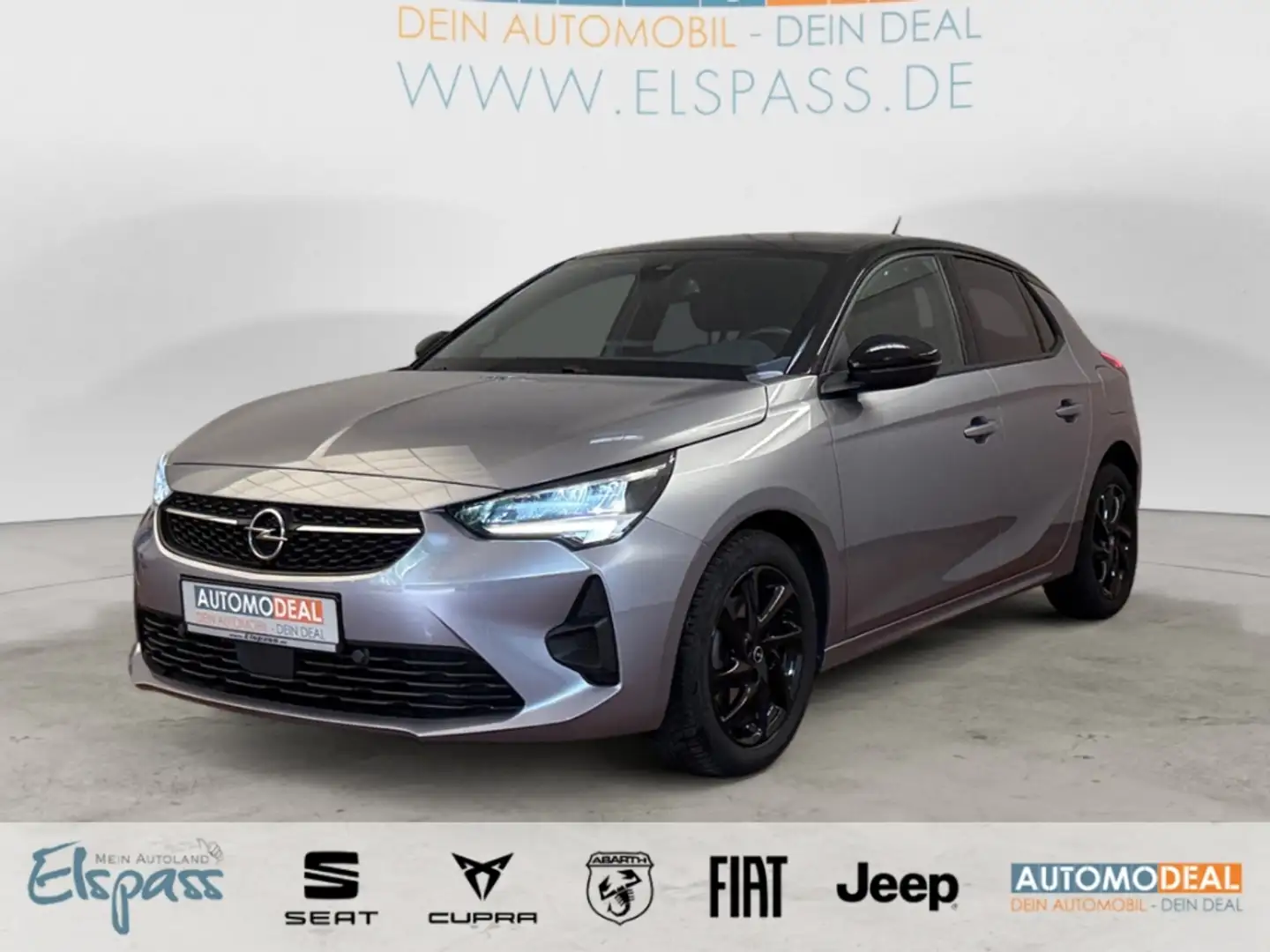 Opel Corsa F GS Line ALLWETTER LED DIG-DISPLAY KAMERA SITZ.HZ Gris - 1