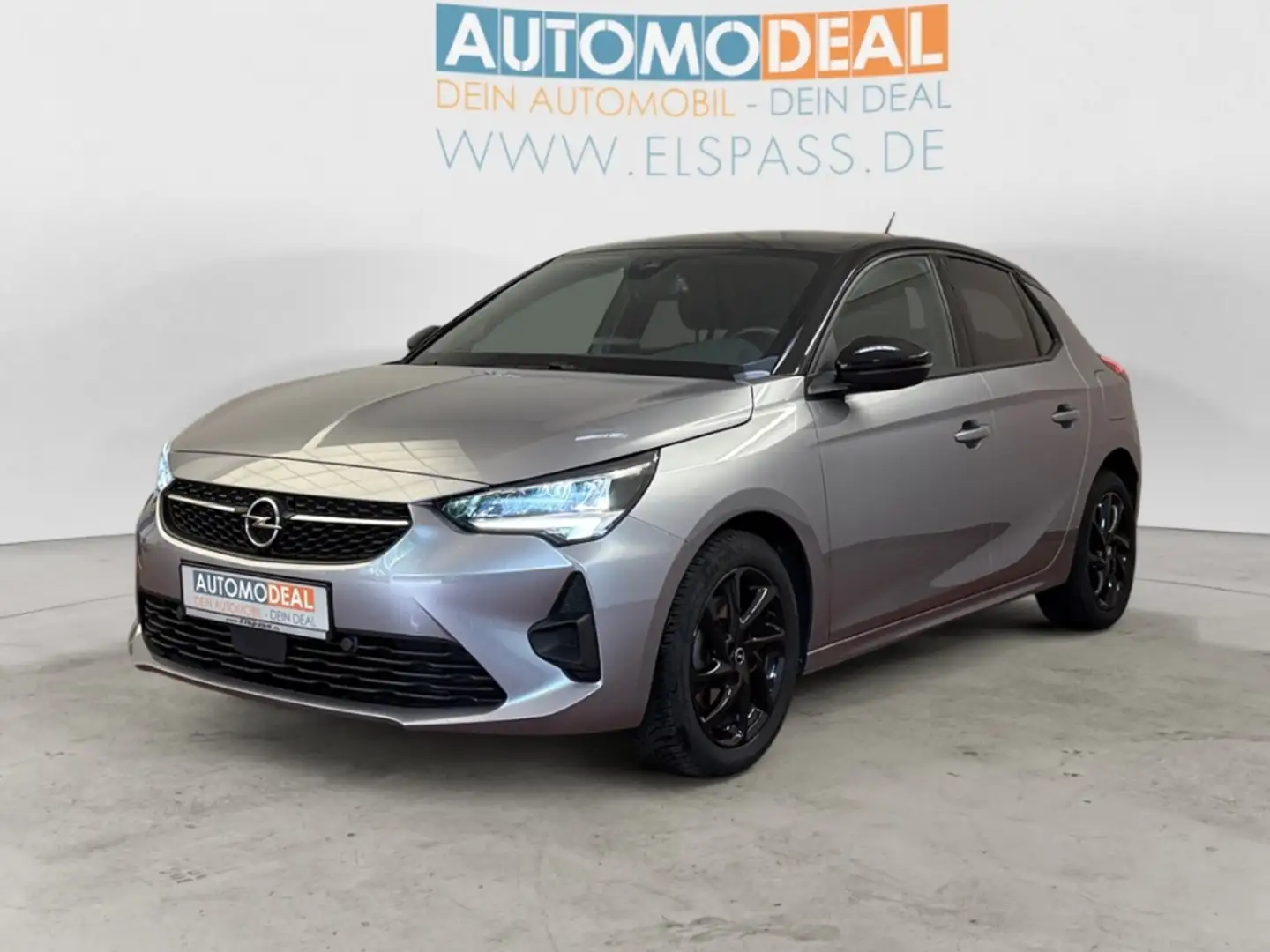 Opel Corsa F GS Line ALLWETTER LED DIG-DISPLAY KAMERA SITZ.HZ Gris - 2