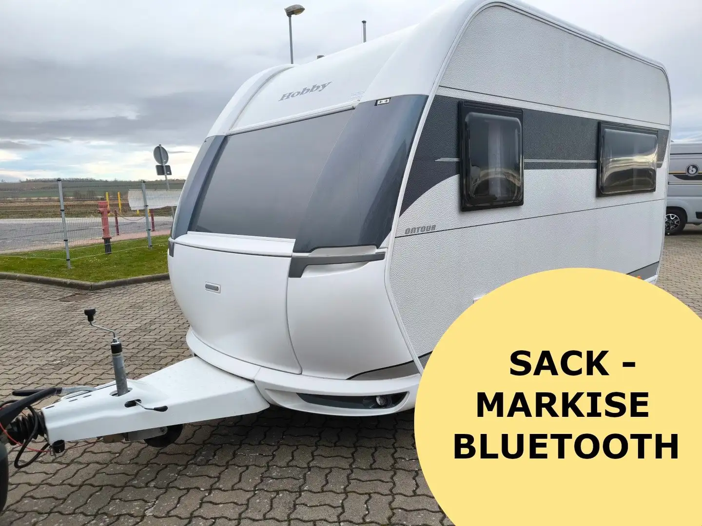 Hobby 390 SF ONTOUR AUFLASTUNG 1500KG SACKMARKISE DUOC Blanco - 1