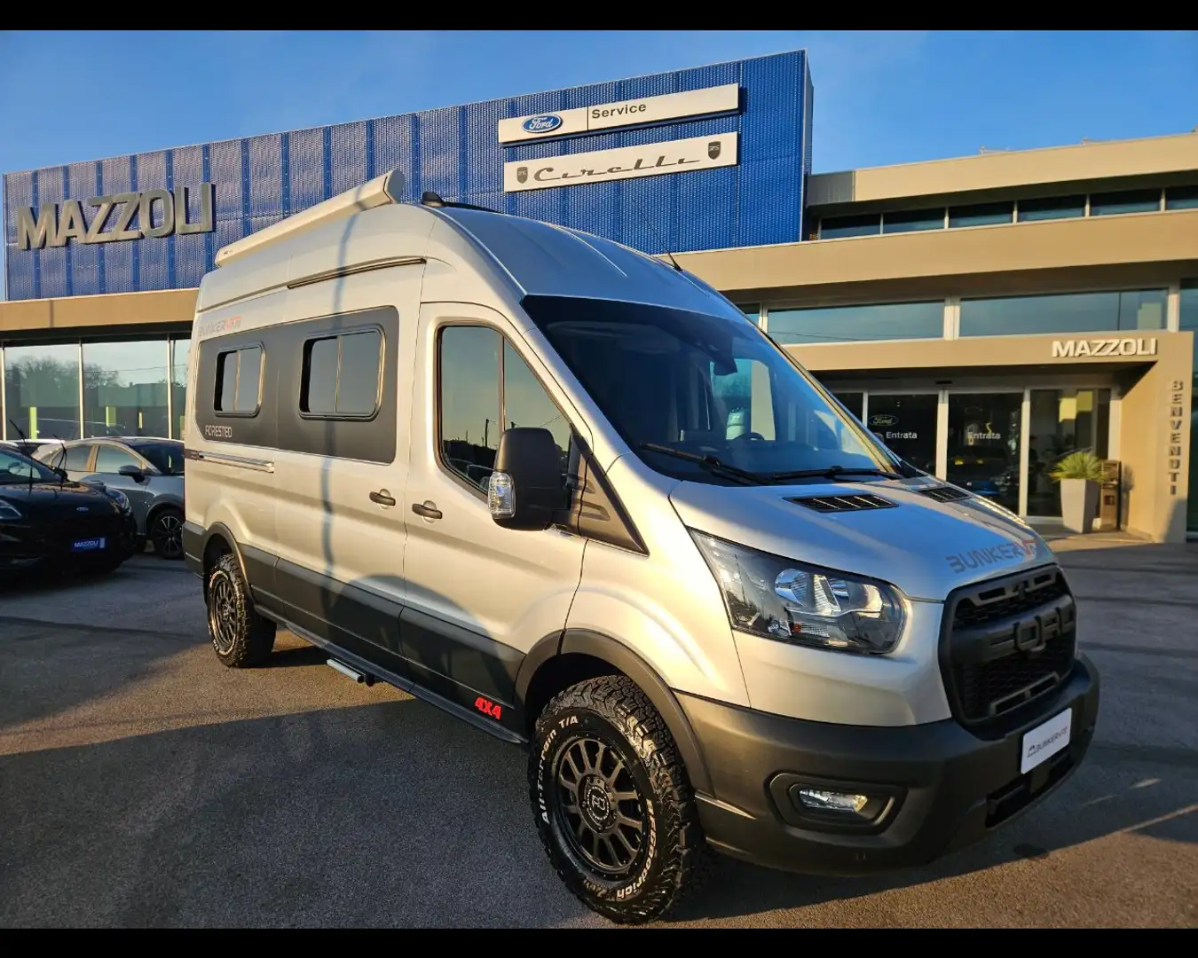 Ford Transit Bunkervan Forested Awd 2.0Tdci 170cv 6mt Argento - 1