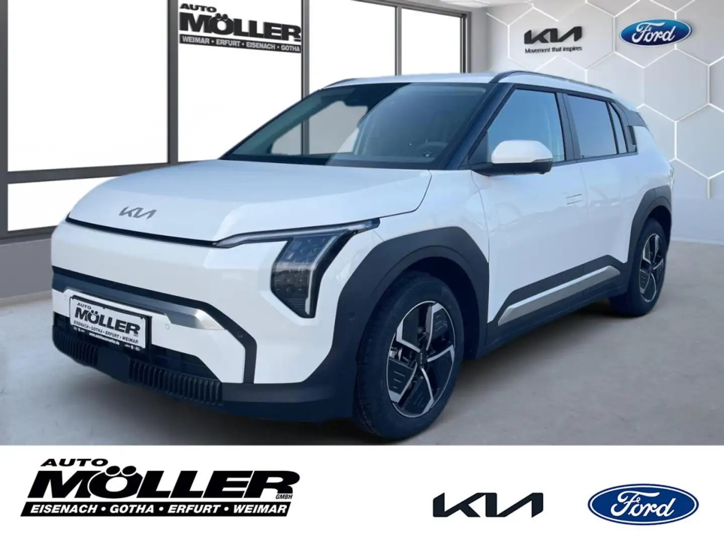Kia EV3 58.3kWh ⚡Earth+P3+P4+P5+P6💥AKTION💥 Weiß - 1