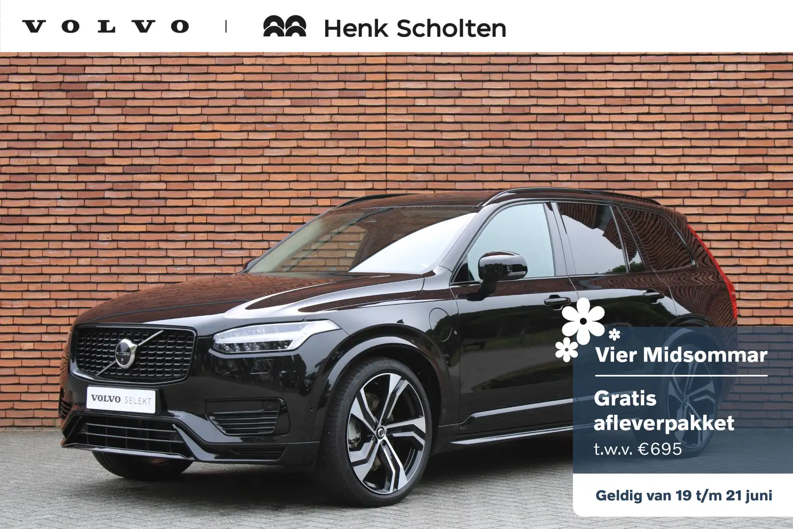Volvo XC90 T8 Plug-in hybrid AWD Ultra Dark | Luchtvering | B Noir - 1