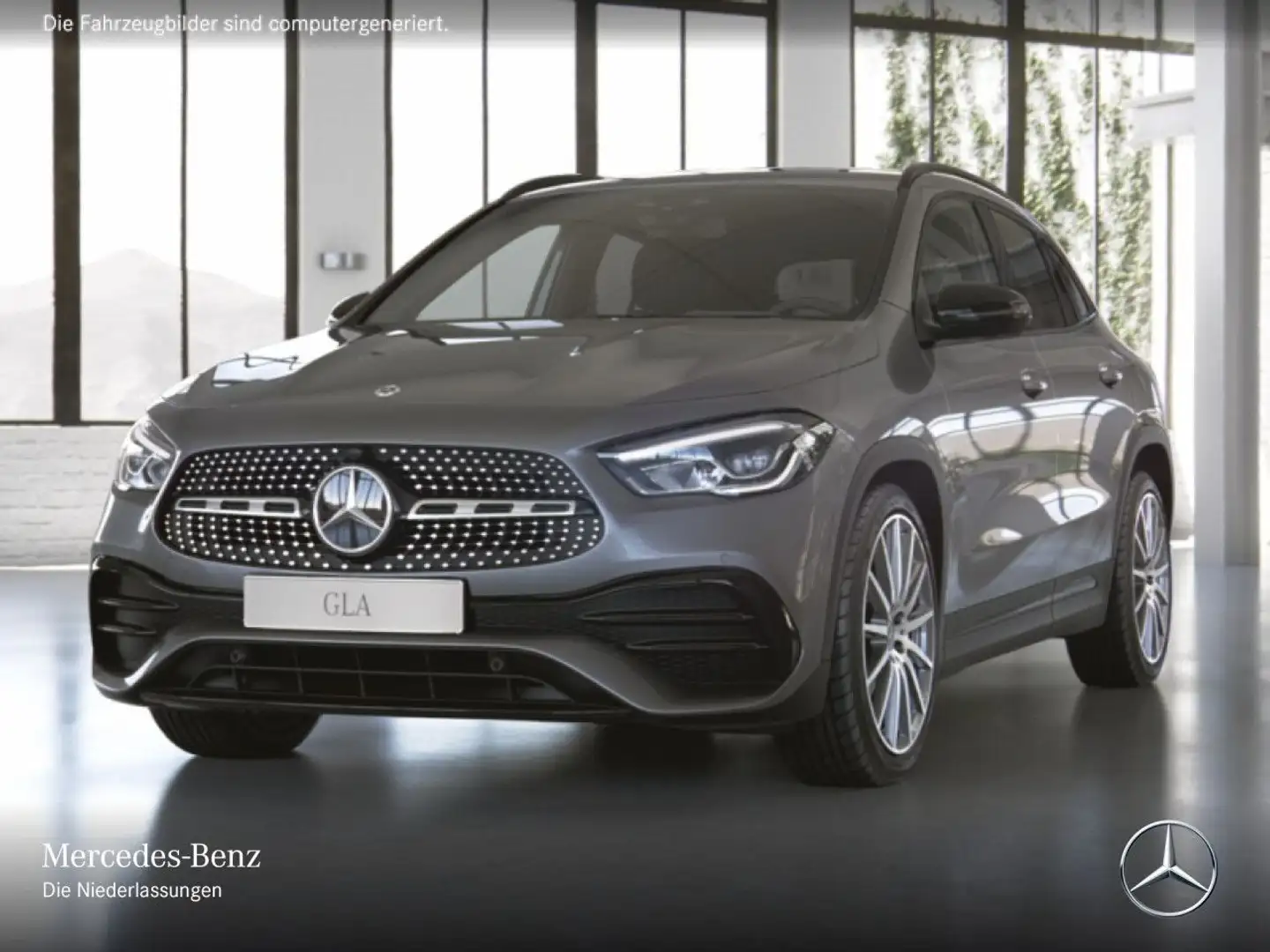 Mercedes-Benz GLA 250 e AMG+NIGHT+LED+KAMERA+8G Grau - 2
