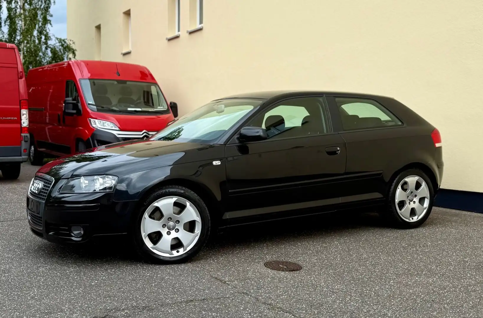 Audi A3 2.0 TFSI Ambition AUTOMATIK KLIMAAUT. SHZ GAR Noir - 2