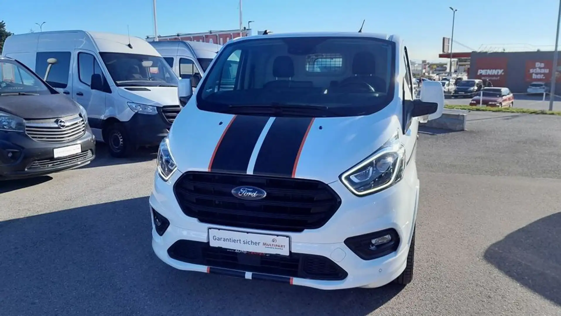 Ford Transit Custom L1 Sport **Ausstattung, gepflegt** Blanc - 2