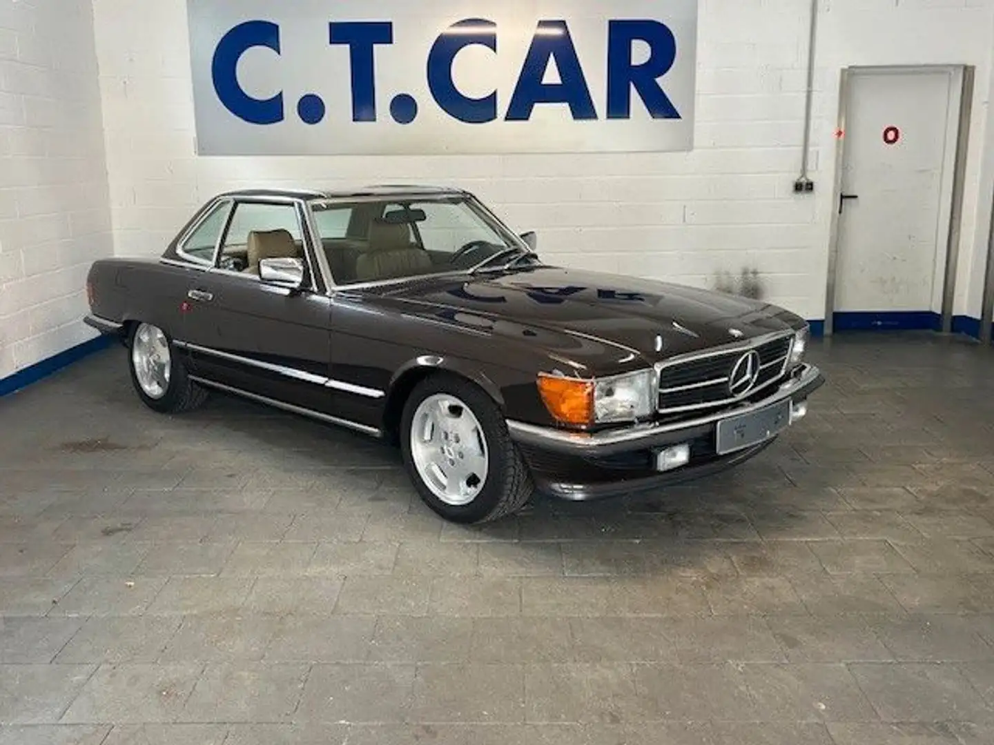 Mercedes-Benz SL 420 1Hand Marrón - 2