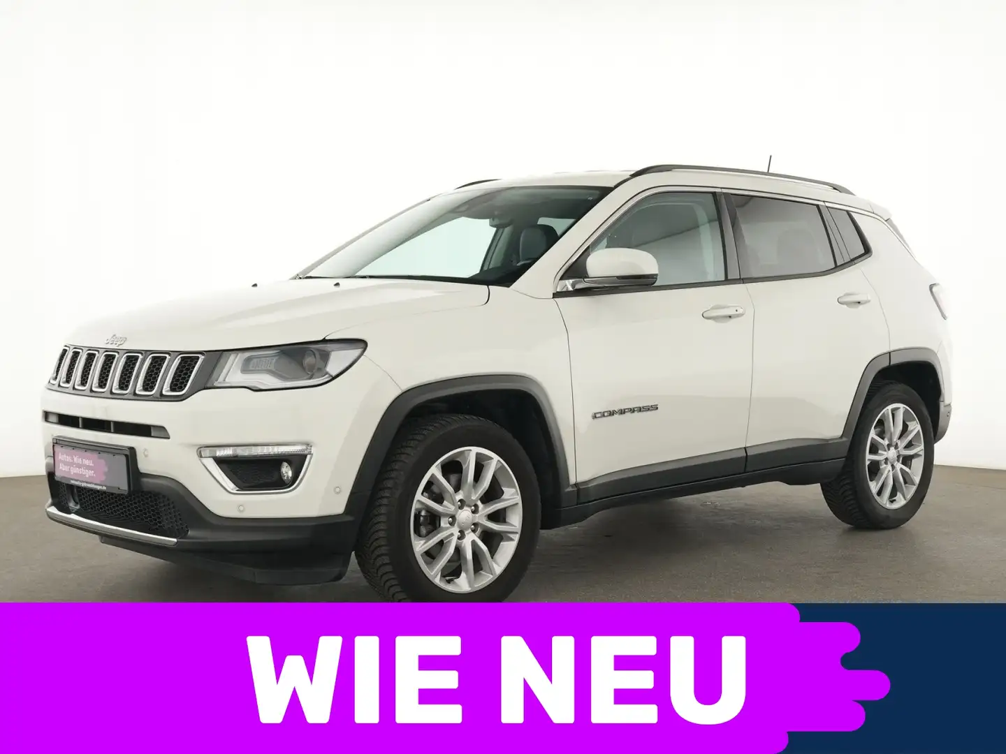 Jeep Compass Limited Xenon|ACC|Navi|Kessy|SHZ|PDC Bianco - 1