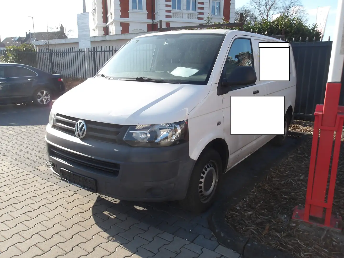 Volkswagen T5 Transporter Motor dreht springt nicht an mit Regalen White - 1