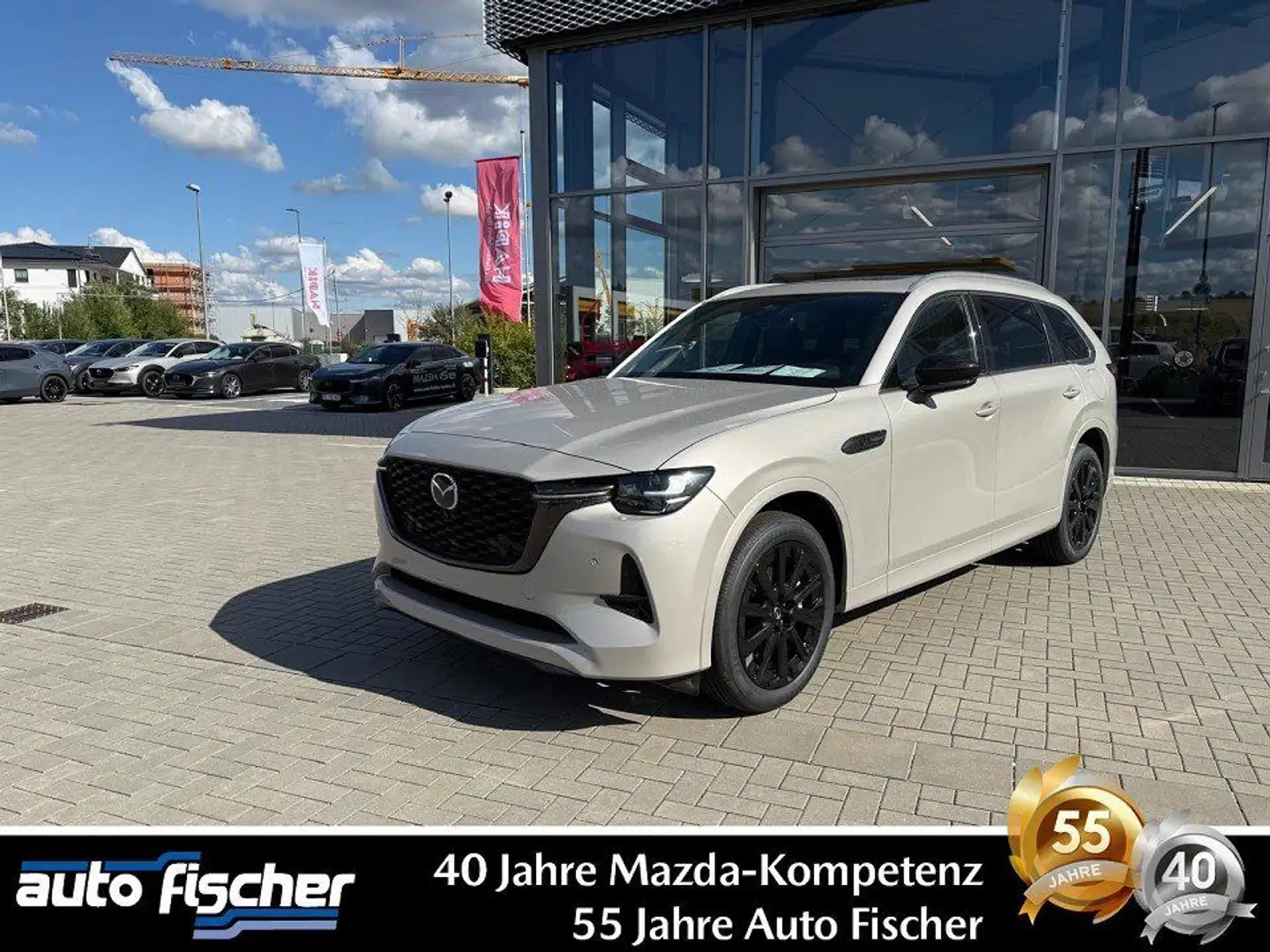 Mazda CX-80 PHEV 2.5 (327PS) AWD Autom. Homura Plus 7- Beige - 1