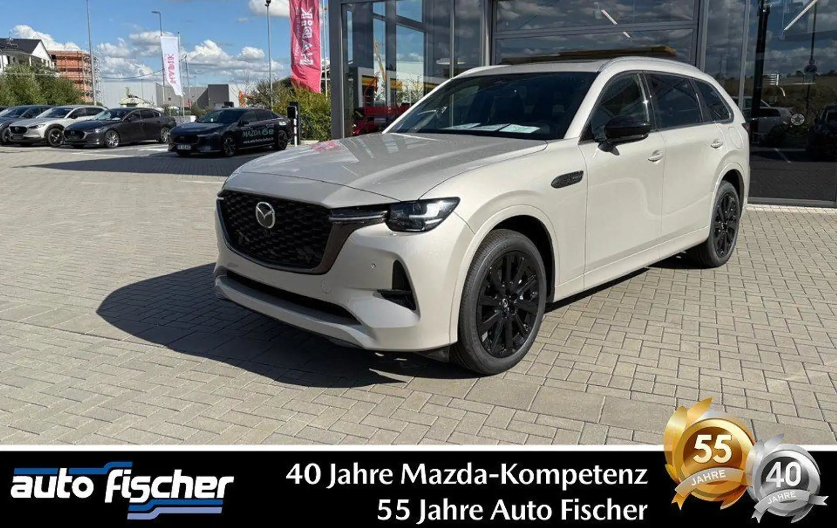 Mazda CX-80 PHEV 2.5 (327PS) AWD Autom. Homura Plus 7- Beige - 1