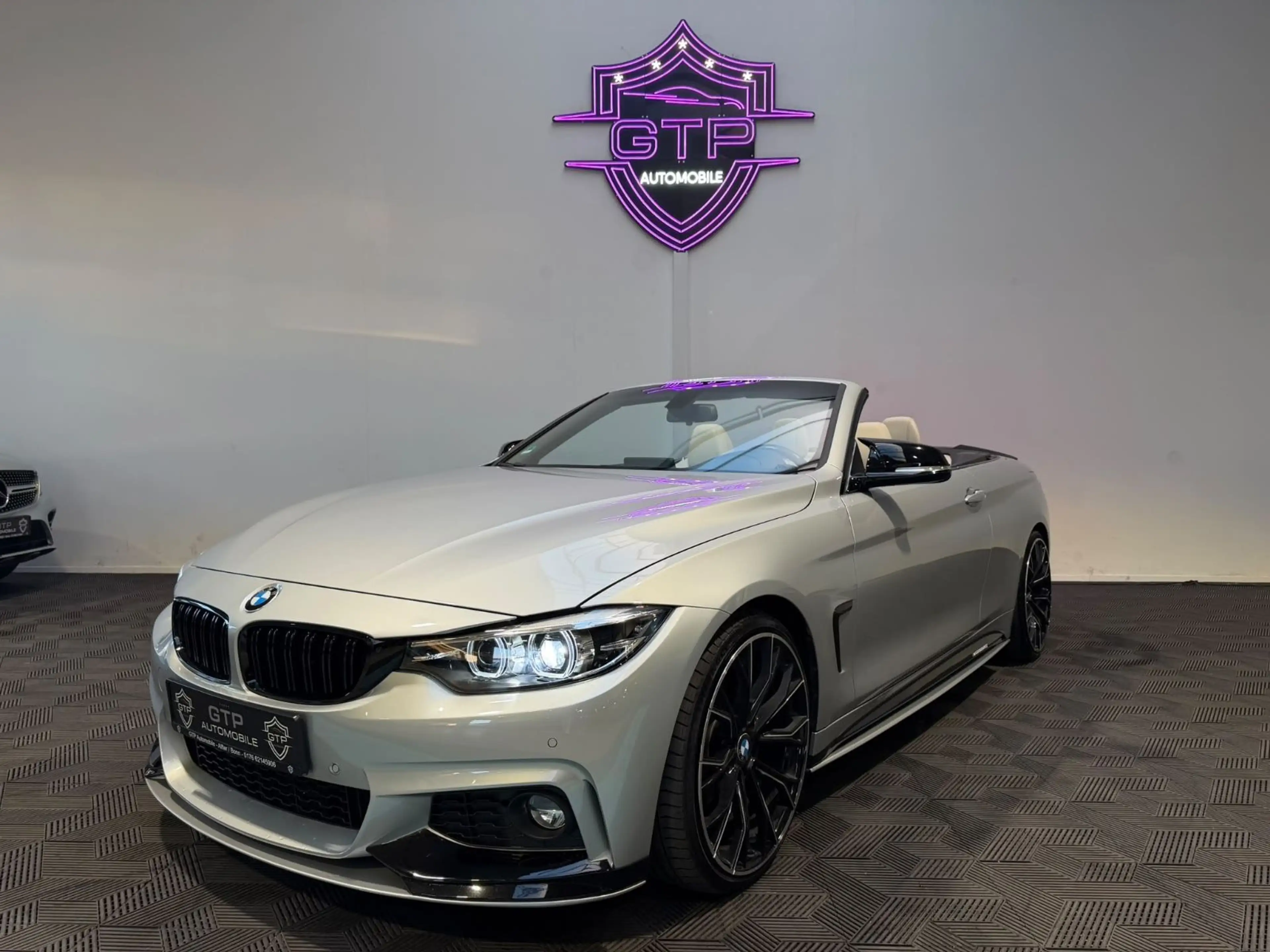 BMW 430 i Cabrio *M-Sport*LED*H&K*TOT*R.Kam*Memory*