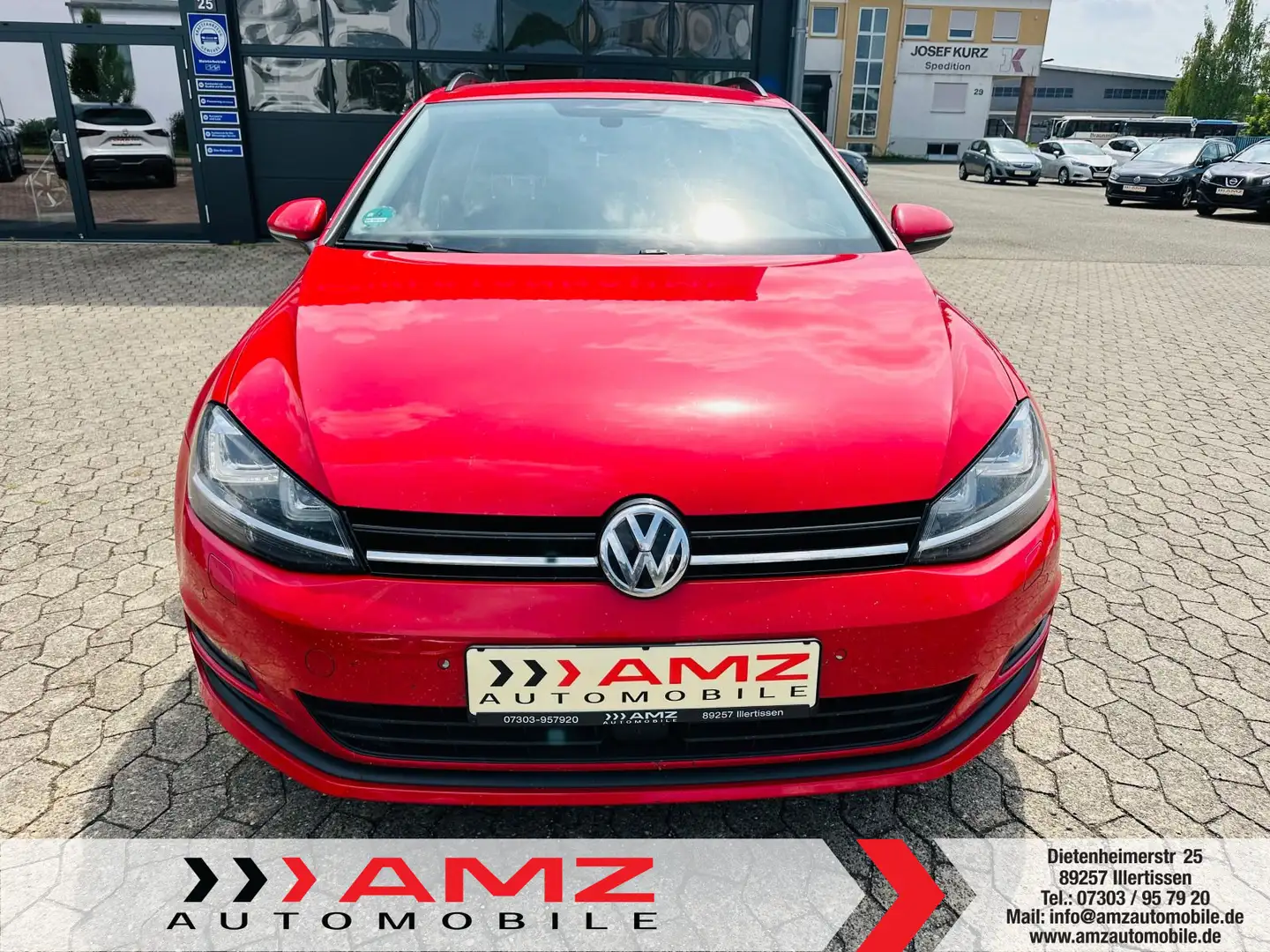 Volkswagen Golf Variant Golf VII Var. 1.6 TDI AT Trendline Navi PDC Xeno Piros - 2
