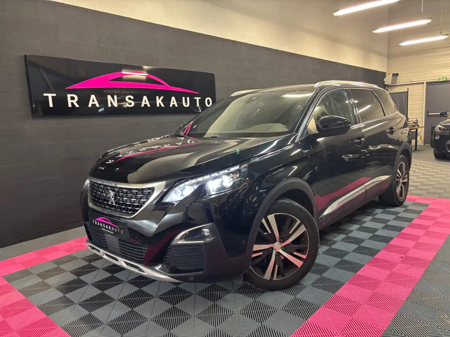 Peugeot 5008 5008 BlueHDi 130ch S\u0026amp;S EAT8 GT Line Noir - 1
