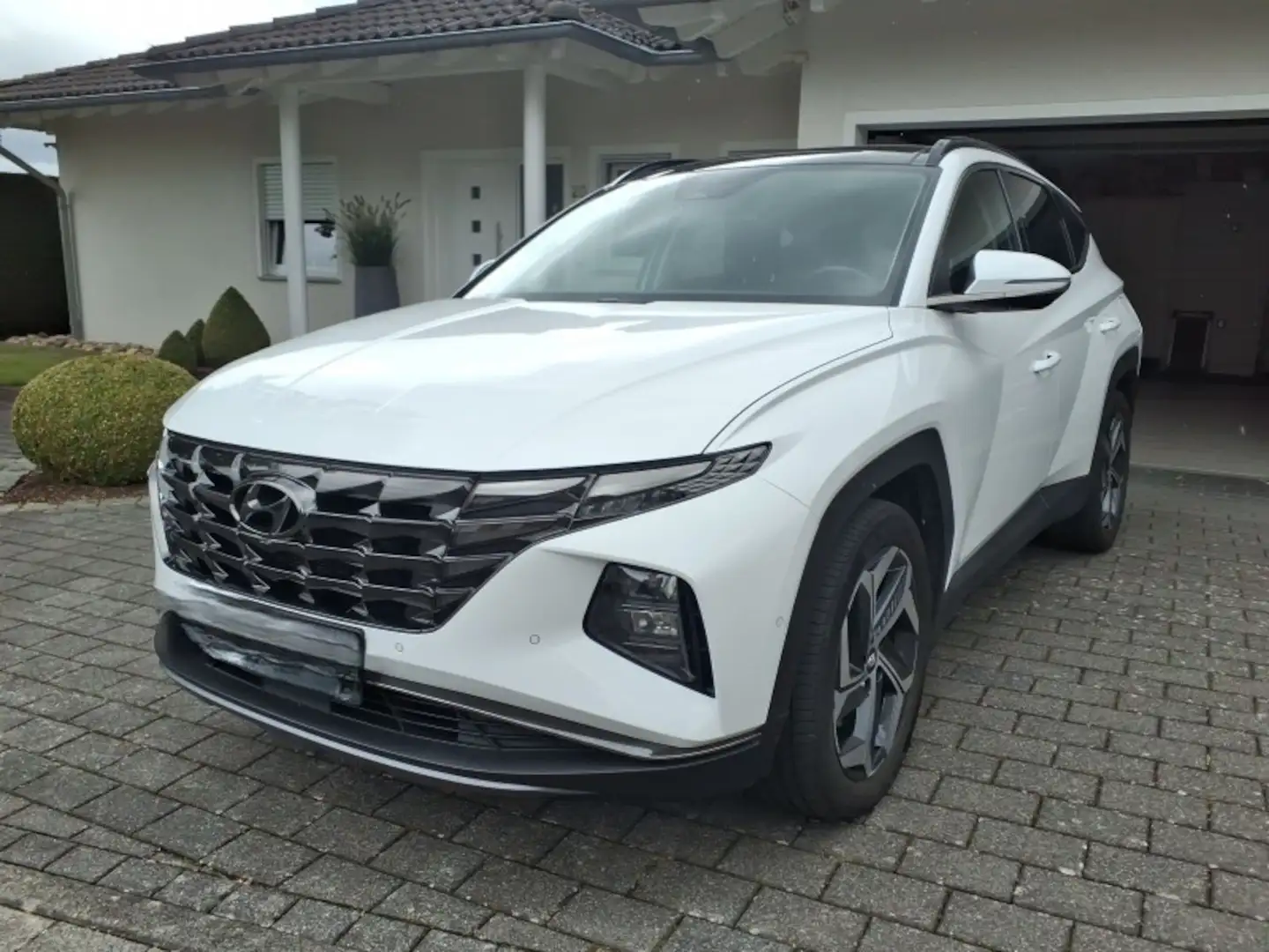 Hyundai TUCSON 1.6 Prime Plug-In Hybrid 4WD Blanc - 1