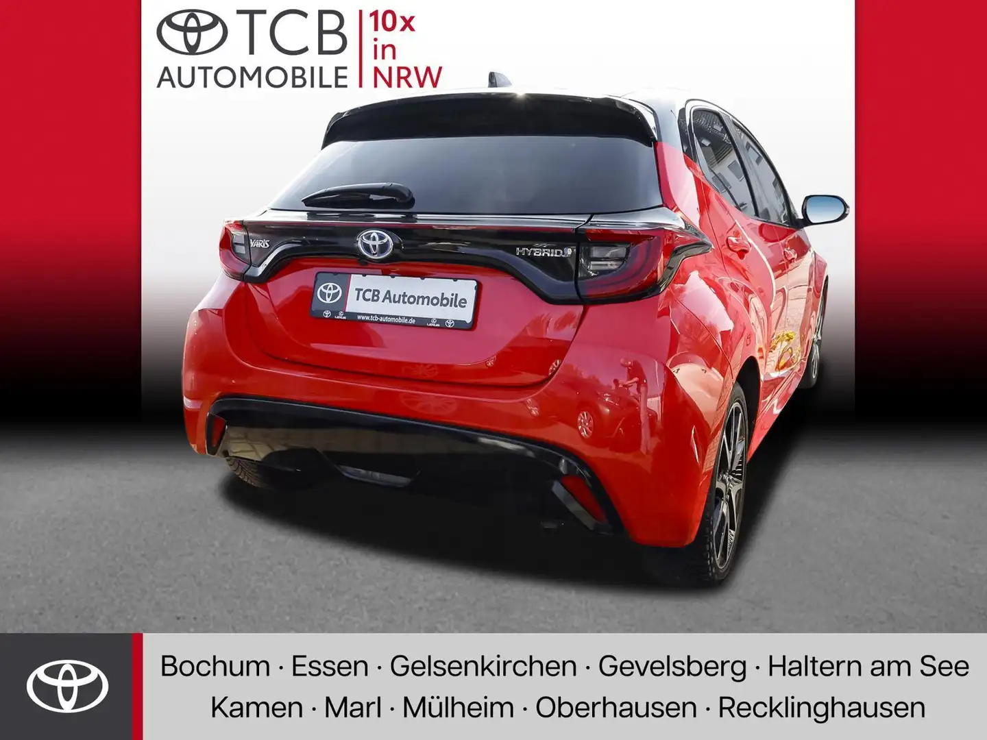 Toyota Yaris 1.5 Hybrid Premiere Edition SHZ KAMERA Rot - 2