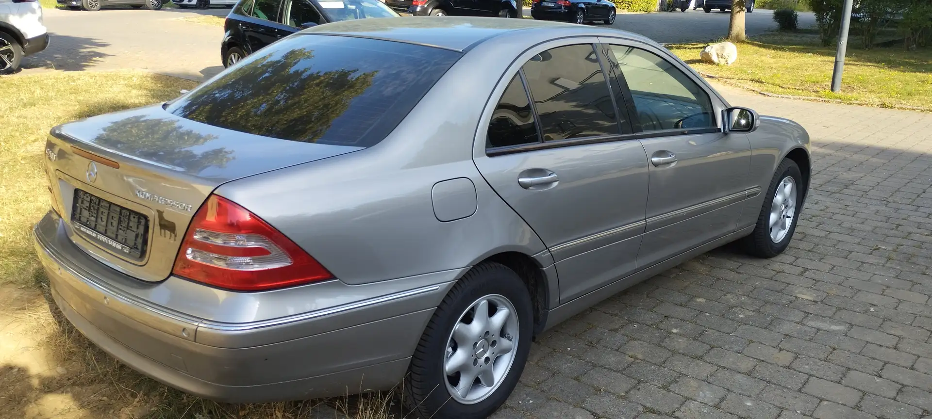 Mercedes-Benz C 200 Kompressor Elegance Halbautomatik Top zustand ! Gri - 1