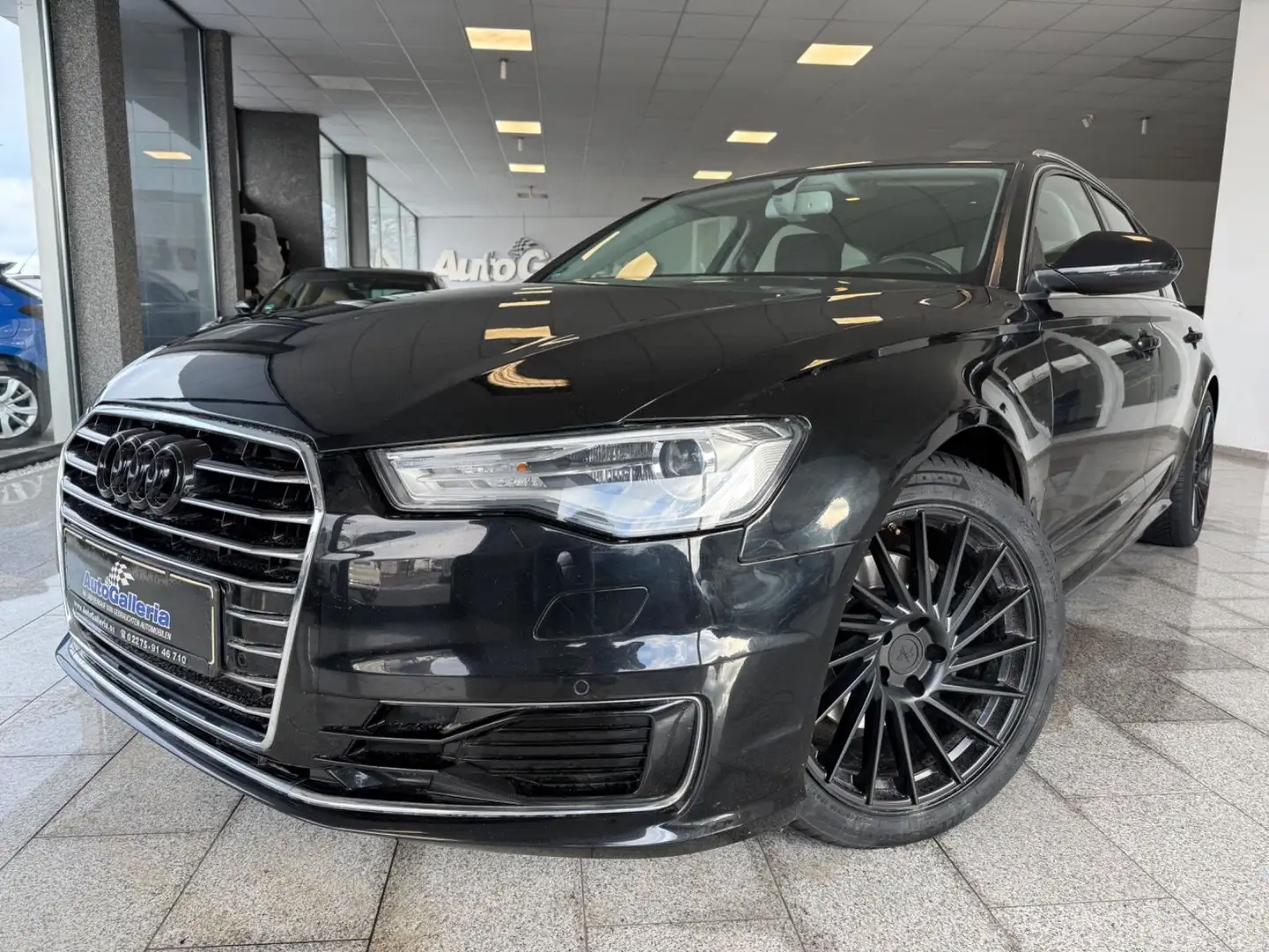 Audi A6 Avant 2.0 TDI Navi AHK Klimaauto SHZ Tempomat Schwarz - 1