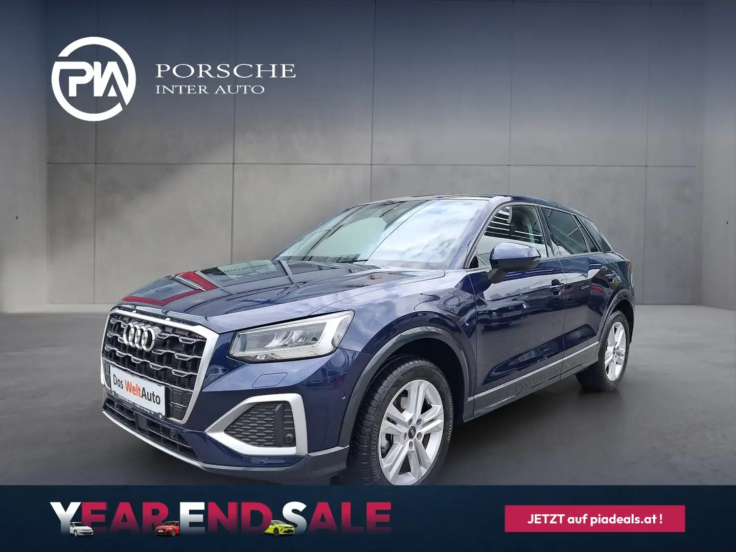 Audi Q2 35 TFSI admired Bleu - 1