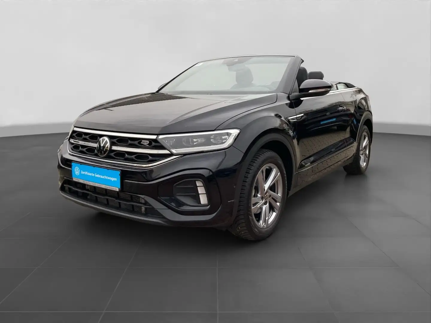 Volkswagen T-Roc 1.5 TSI DSG R-LINE NAVI AHK SITZ Schwarz - 2