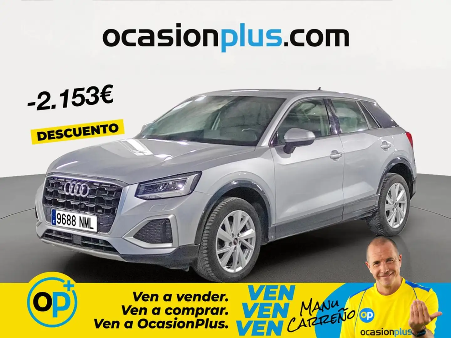 Audi Q2 35 TFSI Advanced S tronic 110kW Gris - 1