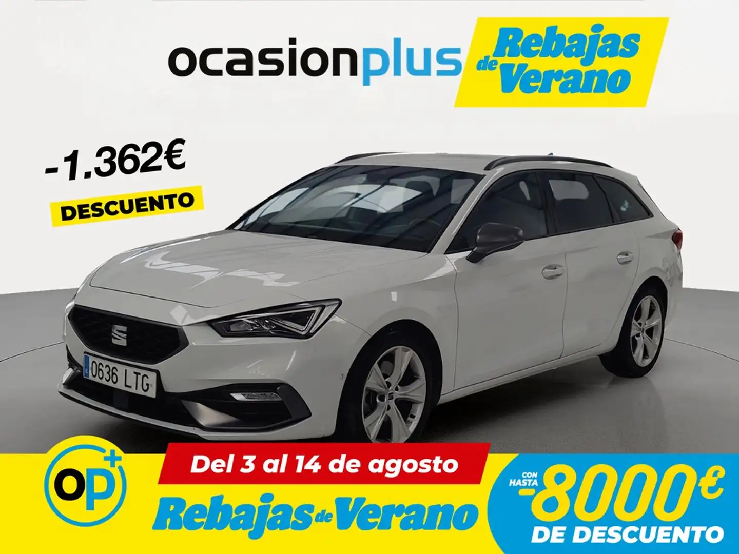 SEAT Leon ST 1.5 eTSI S&S FR DSG-7 150 Blanco - 1