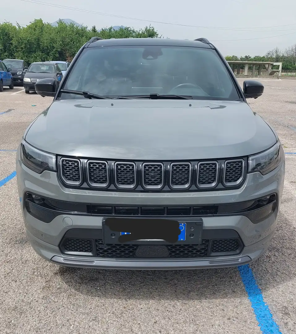 Jeep Compass Compass II 2021 1.3 turbo t4 S 2wd 150cv ddct Gris - 1
