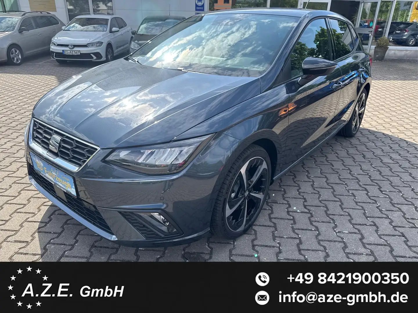 SEAT Ibiza 1.0 TSI DSG "FR" *KAMERA*LED*ACC*APP*SH*5J. GAR... Gris - 1