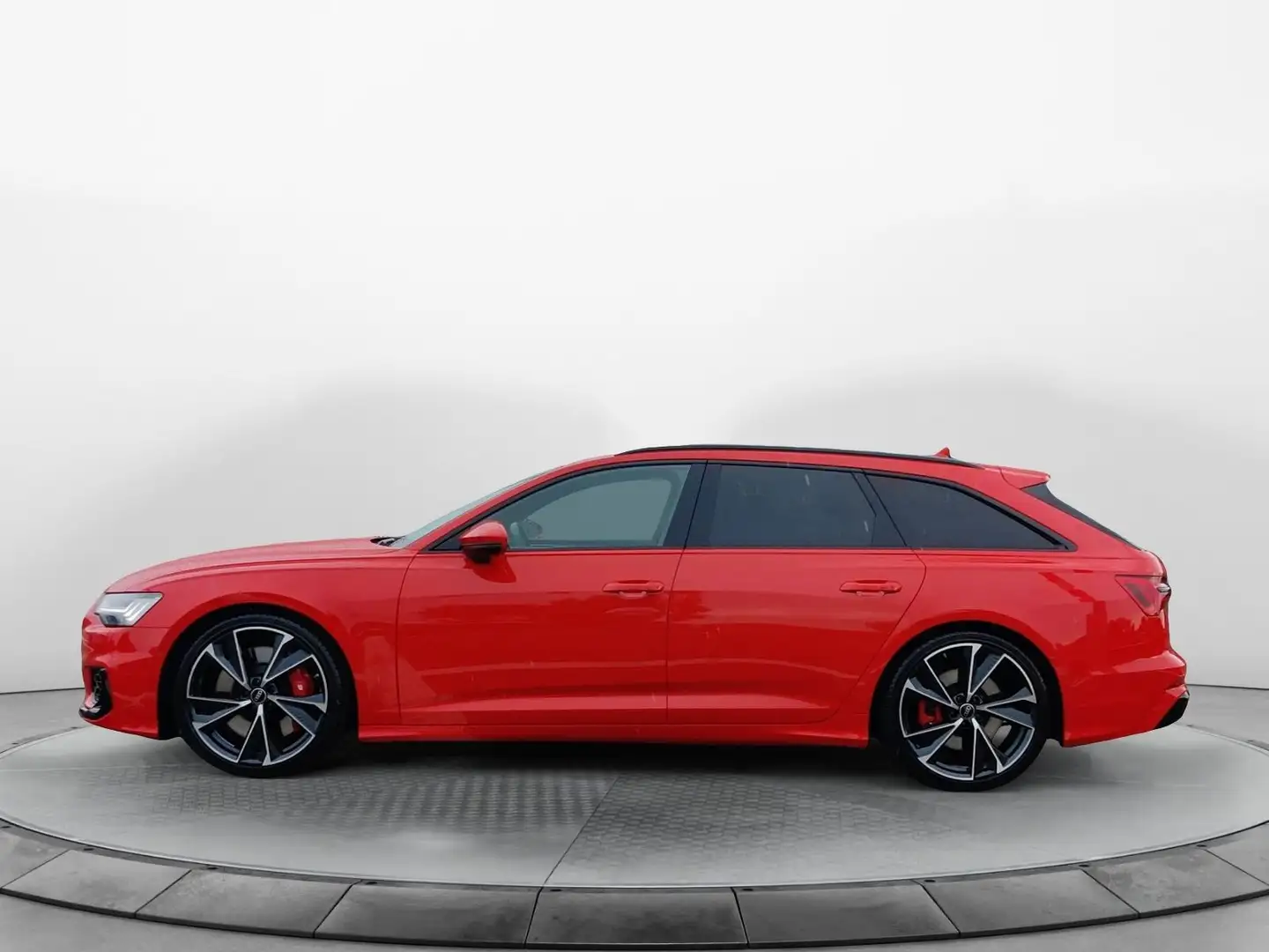 Audi S6 Avant 55 TDI q. Tiptr., HD Matrix LED, AHK, P Roşu - 2