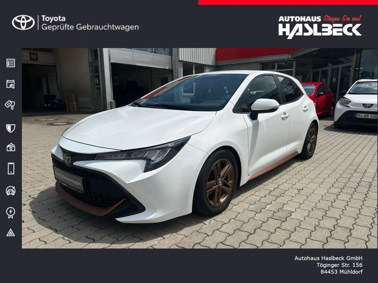 Toyota Corolla 1.2 Turbo Comfort White - 1