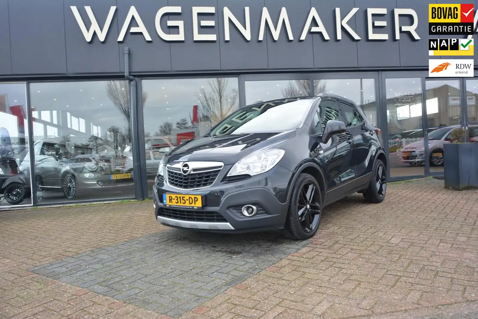 Opel Mokka 1.4 T Cosmo AUTOMAAT|Clima|Cruise|Volledig Onderho Zwart - 1