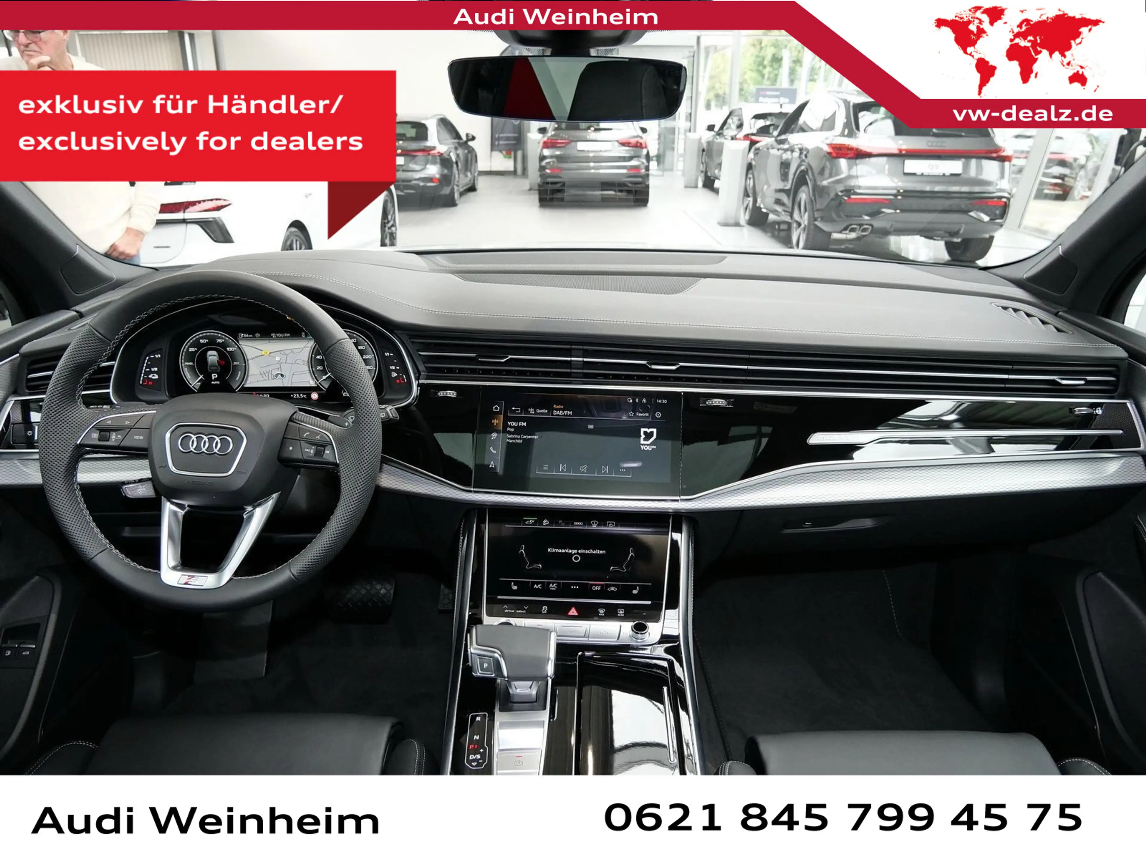 Audi Q7 3.0 TFSIe quattro S-line AHK B&O Leder uvm — photo 13
