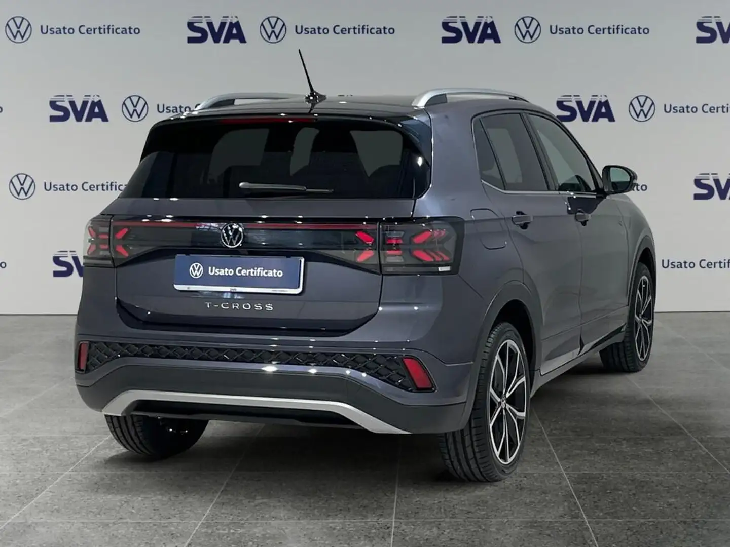 Volkswagen T-Cross 1.0 TSI 115CV R-Line Plus - IVA ESPOSTA Grigio - 2
