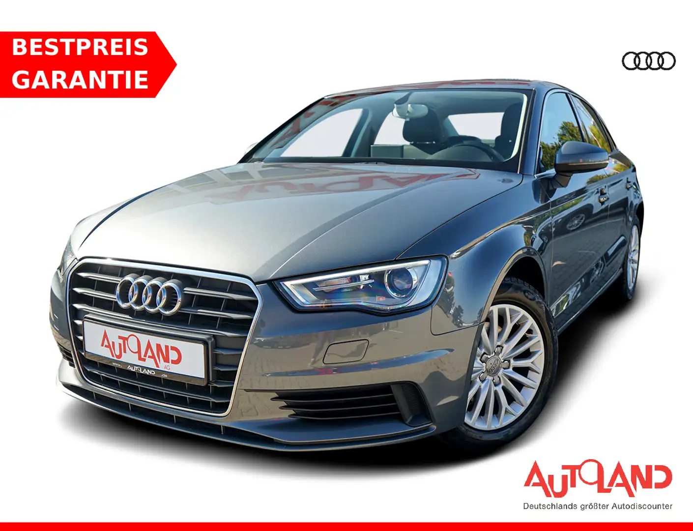 Audi A3 Limousine 1.4 TFSI Bi-Xenon Teilleder Klima Grau - 1