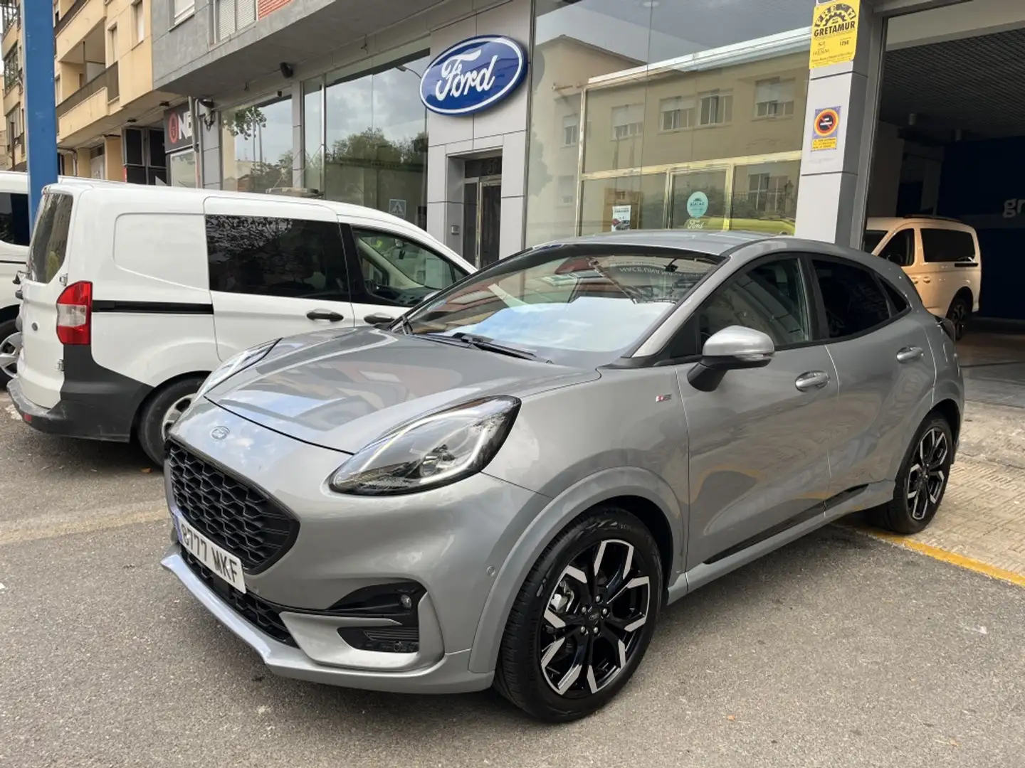 Ford Puma 1.0 EcoBoost MHEV ST-Line Aut. 125 Gris - 1