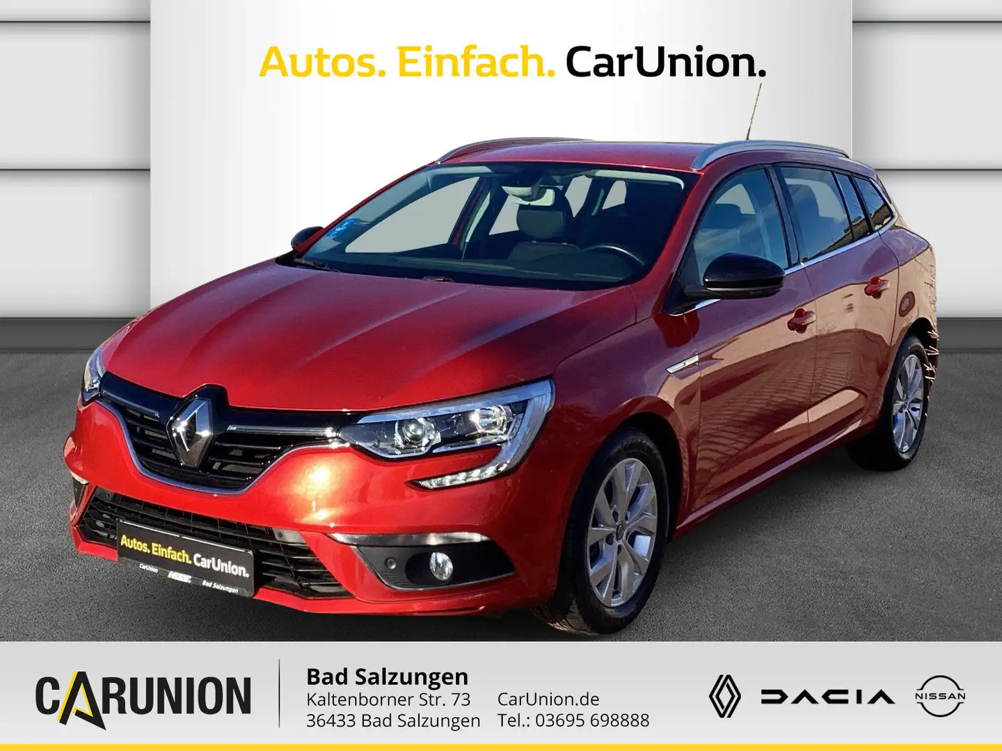 Renault Megane Grandtour dCi 115 Deluxe-Paket LIMITED Rosso - 1