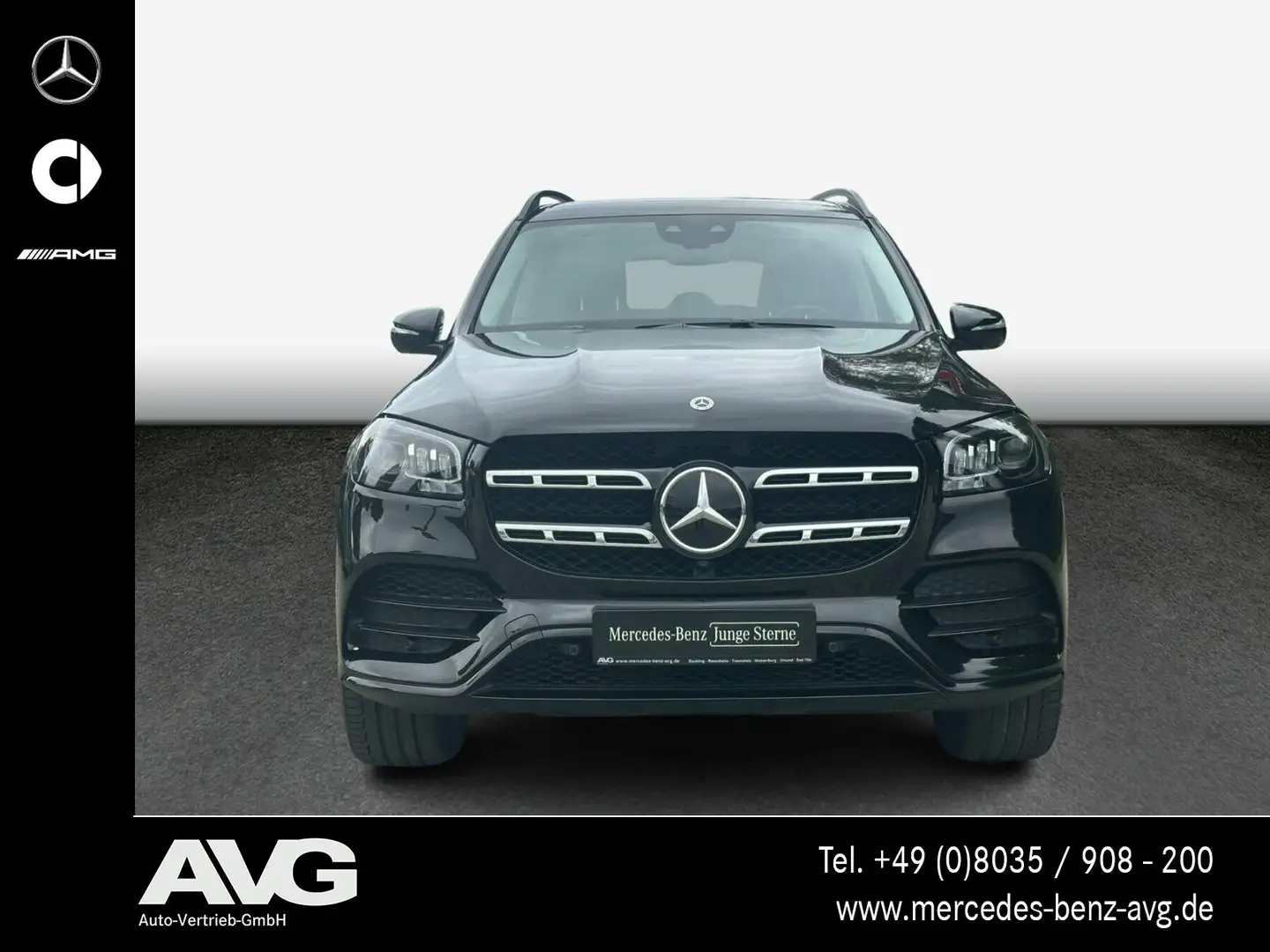 Mercedes-Benz GLS 450 GLS 450 4M AMG 360° Pano Keyless Fahrass Memory Schwarz - 2