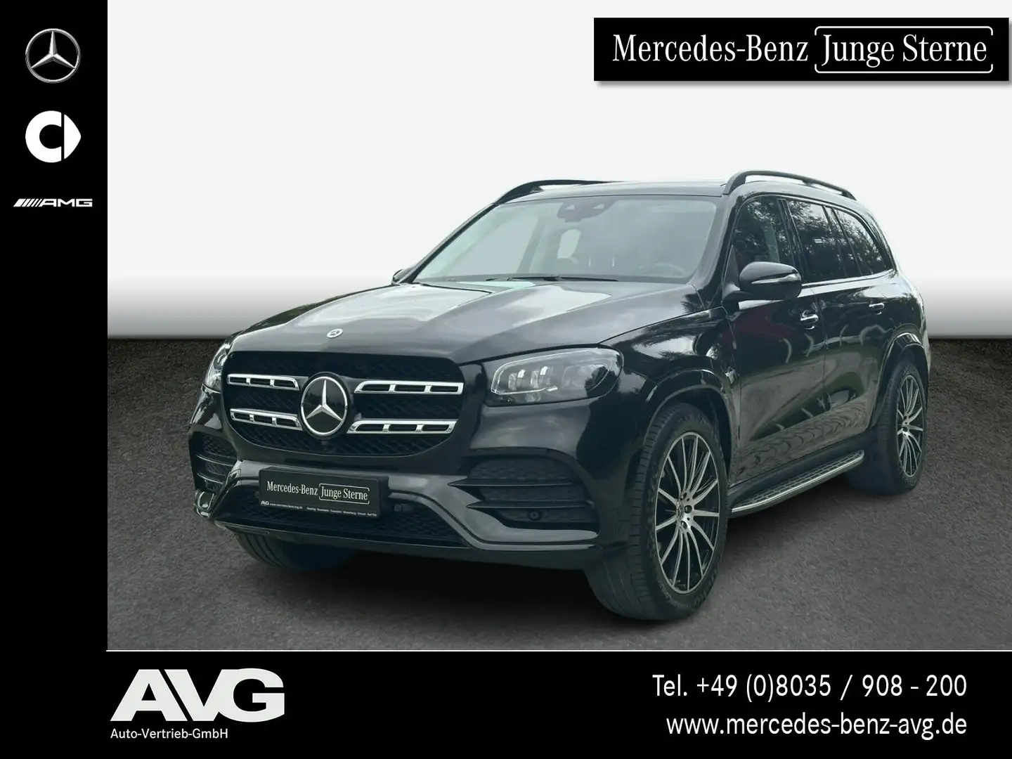 Mercedes-Benz GLS 450 GLS 450 4M AMG 360° Pano Keyless Fahrass Memory Schwarz - 1