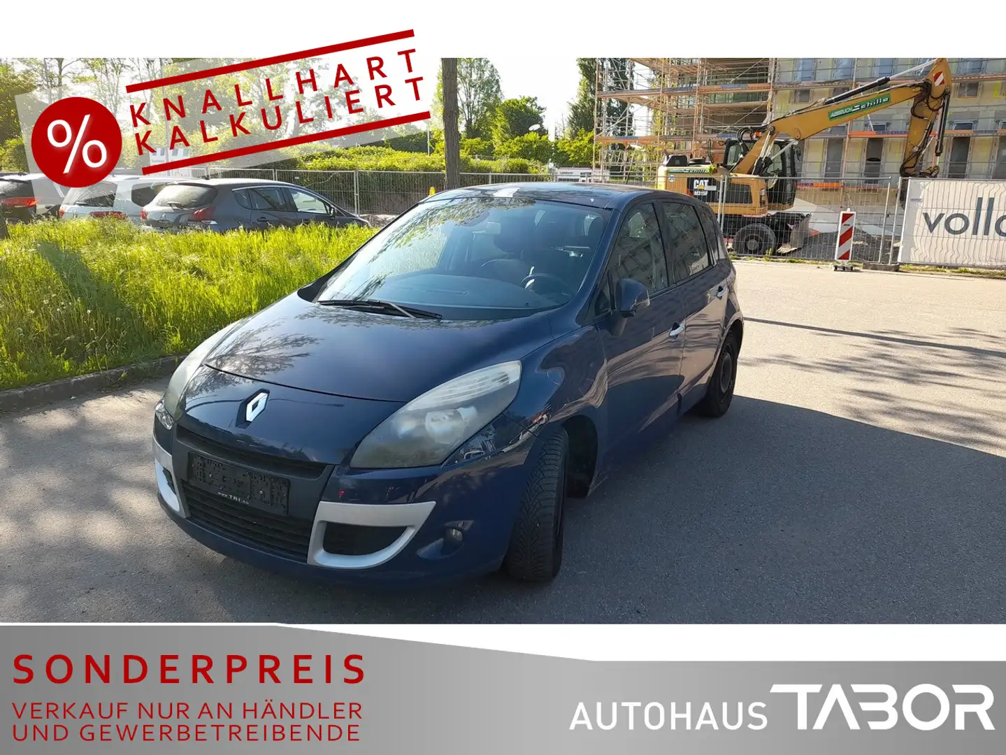 Renault Scenic 1.6 dCi 130 Dynamique Klimaaut PDC AHK Blau - 1