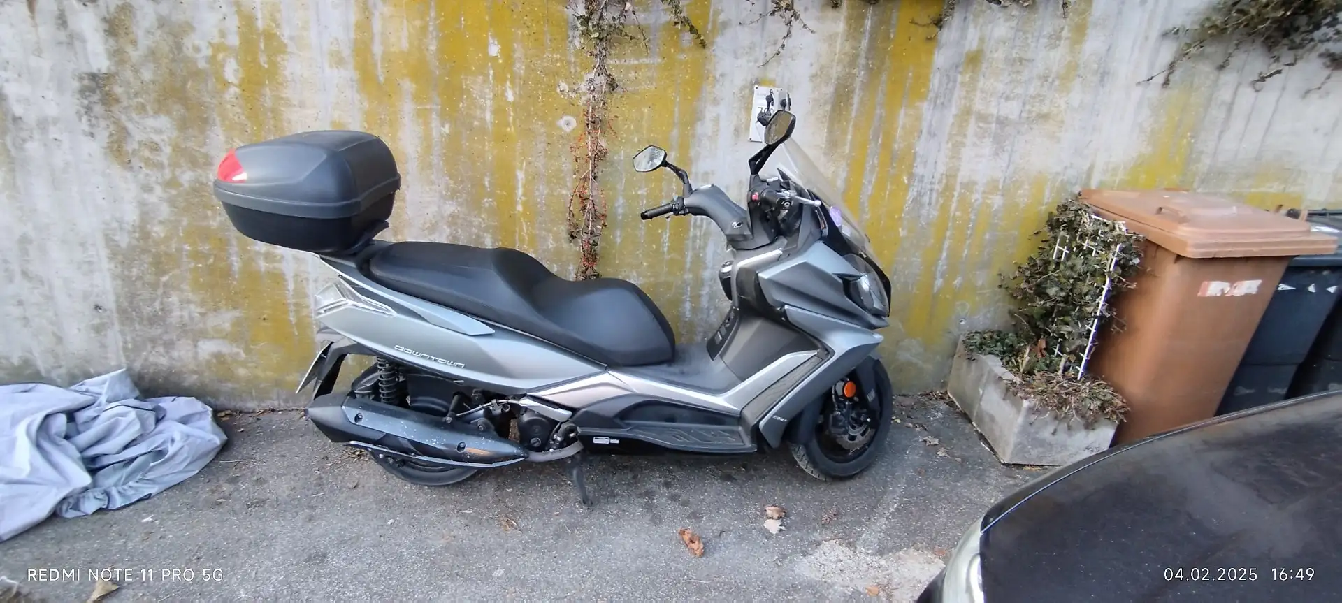 Kymco Downtown 350i Argent - 2