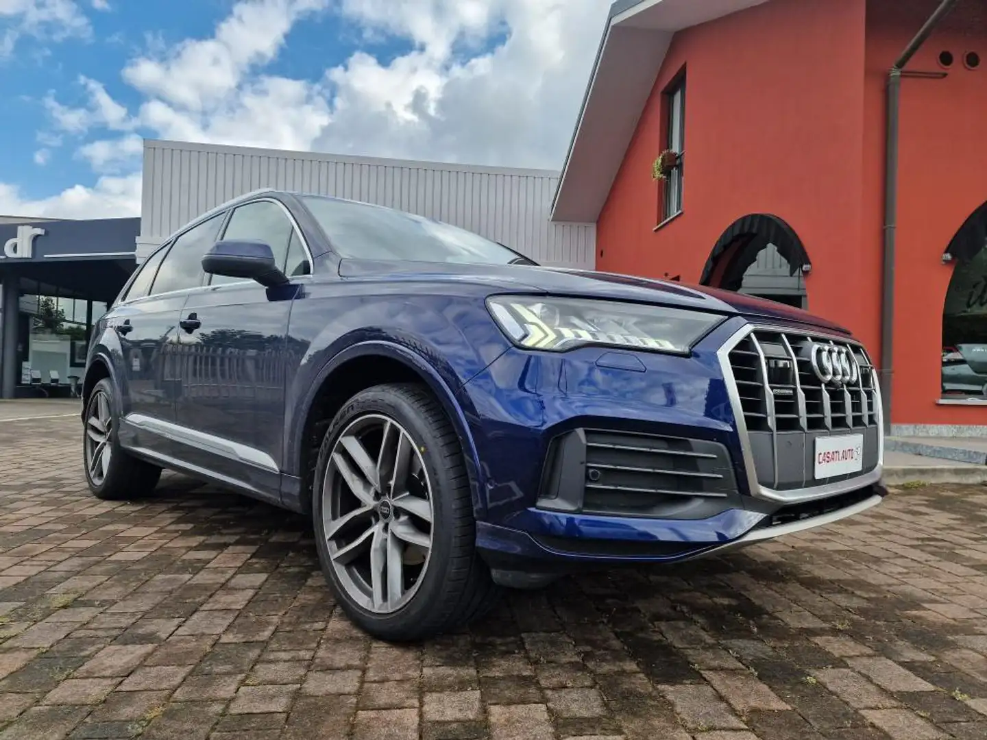 Audi Q7 50 3.0 tdi mhev Business quattro tiptronic Bleu - 2