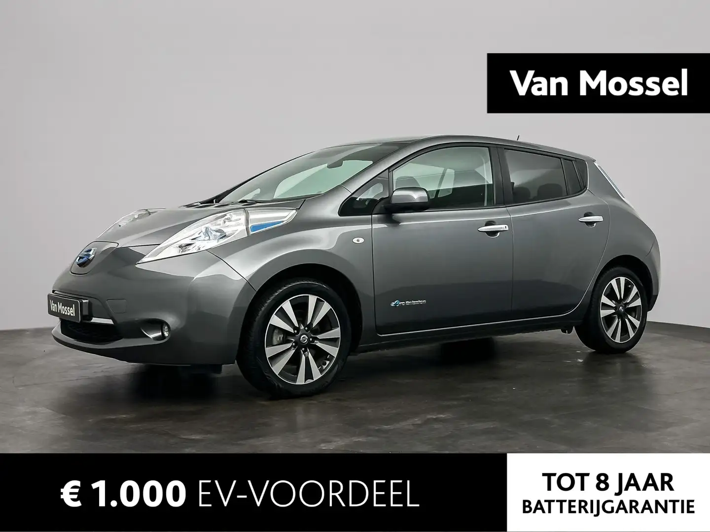 Nissan Leaf Business Edition 30 kWh | Navigatie | Leder | Stoe Szary - 1